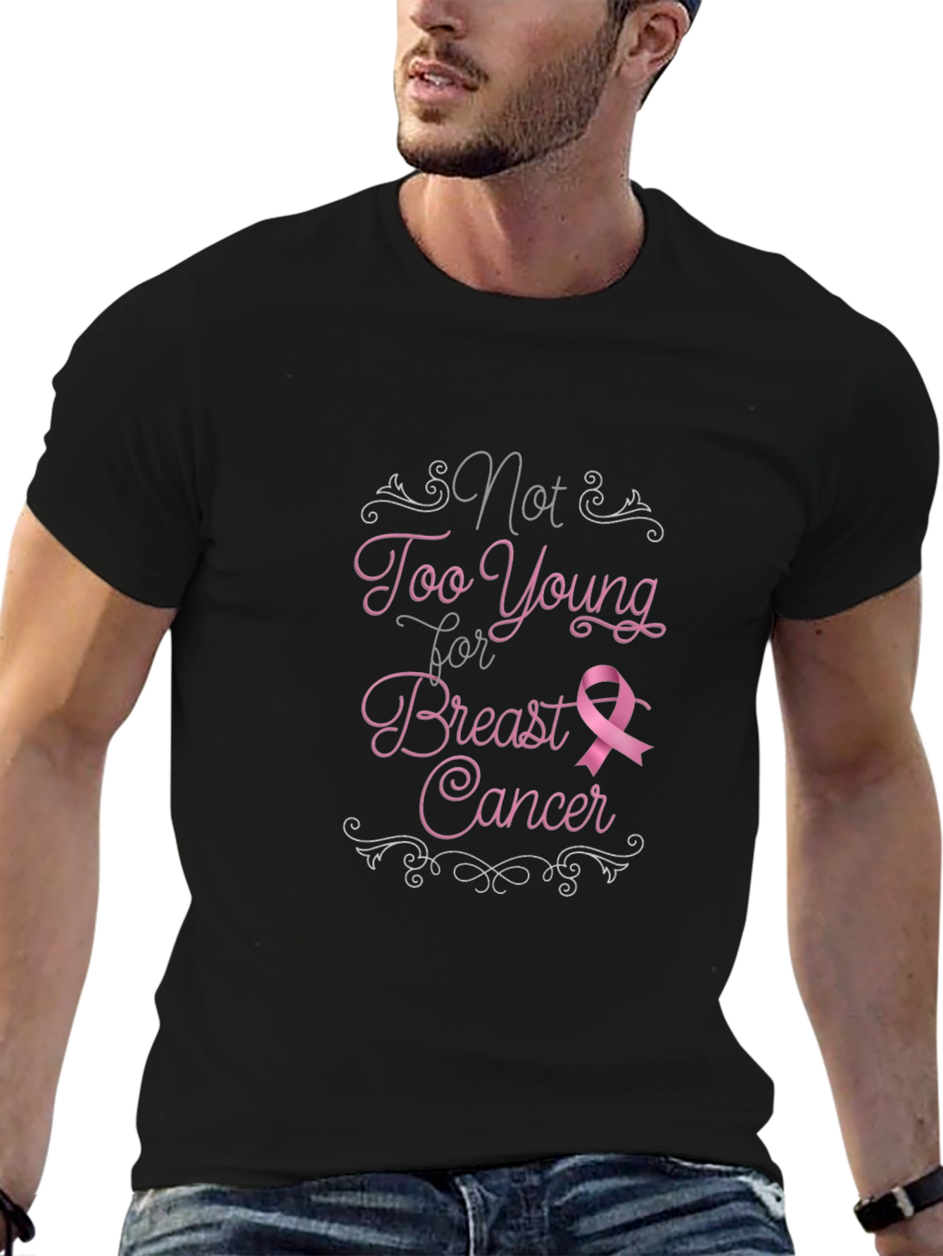 Breast Cancer Awareness T-Shirt - Not Too Young