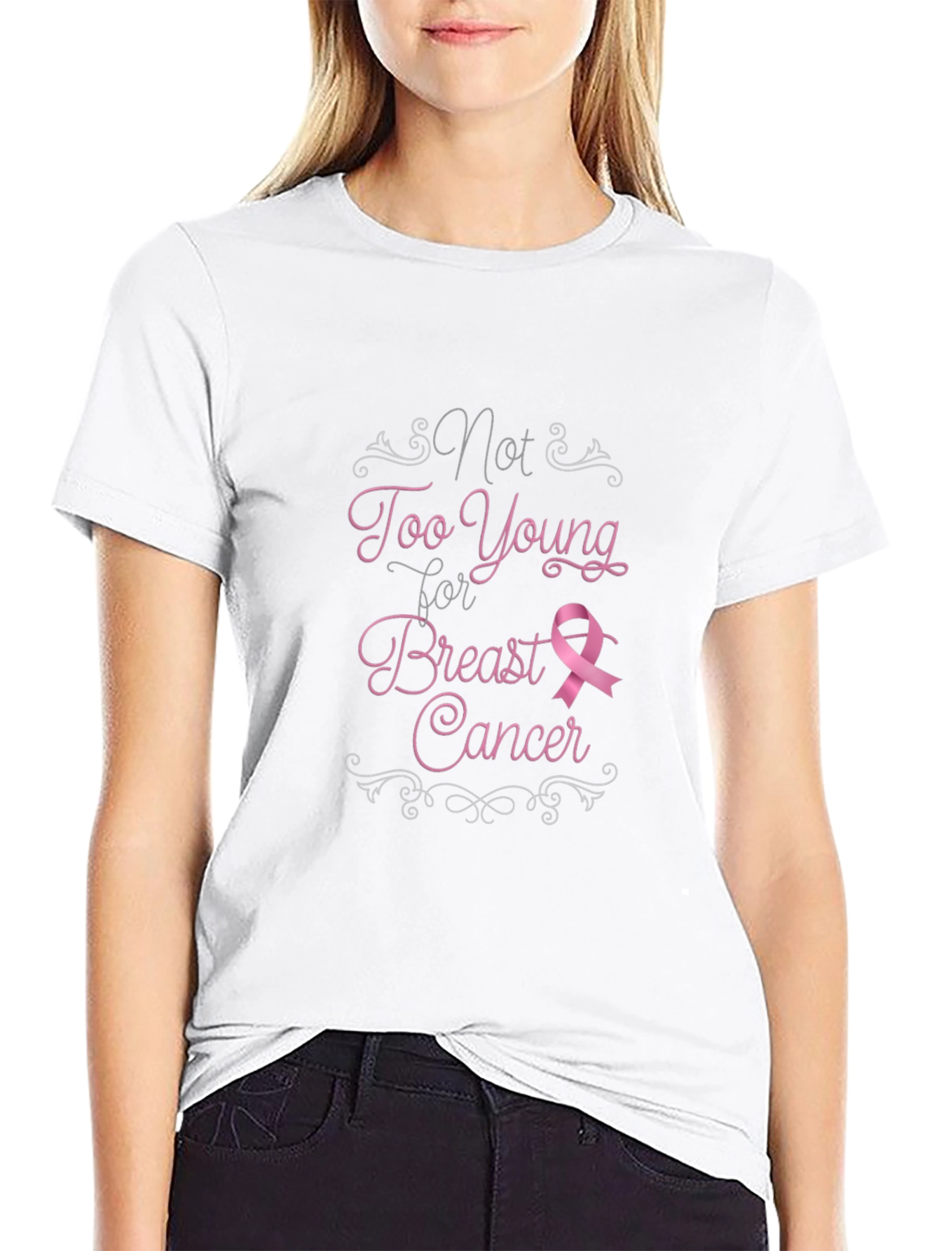 Breast Cancer Awareness T-Shirt - Not Too Young