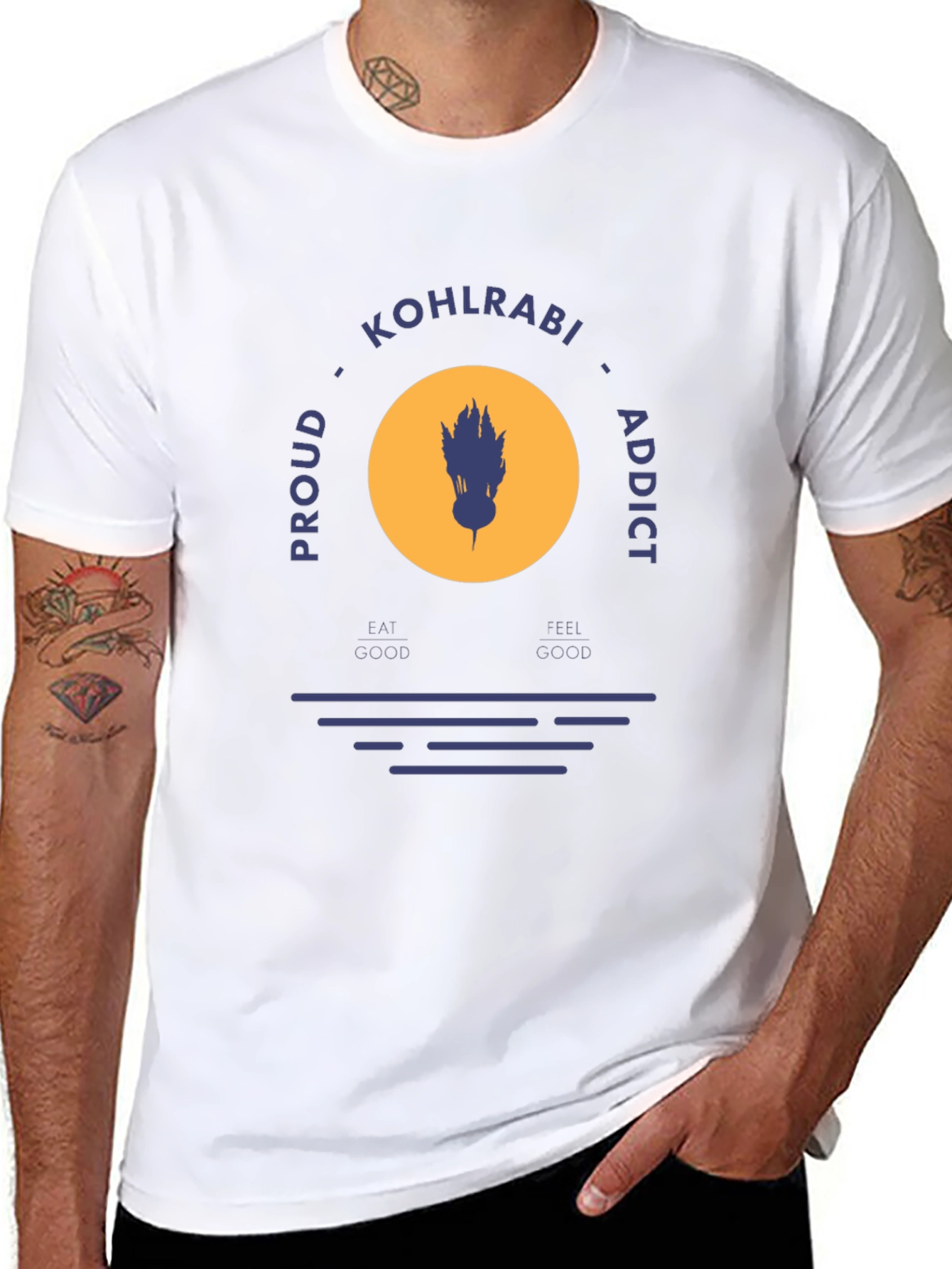 Kohlrabi Addict T-Shirt - Unisex Graphic Tee