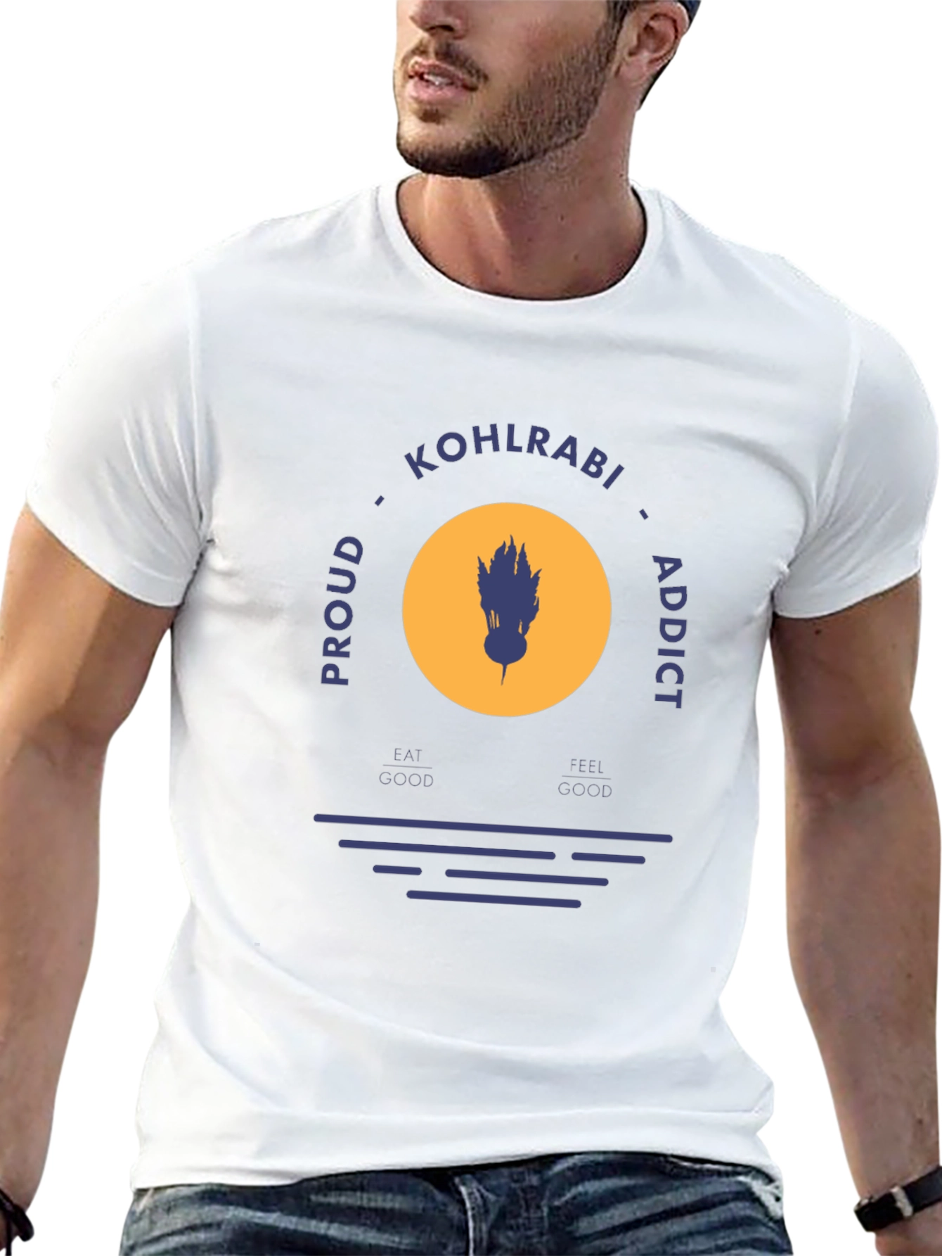 Kohlrabi Addict T-Shirt - Unisex Graphic Tee