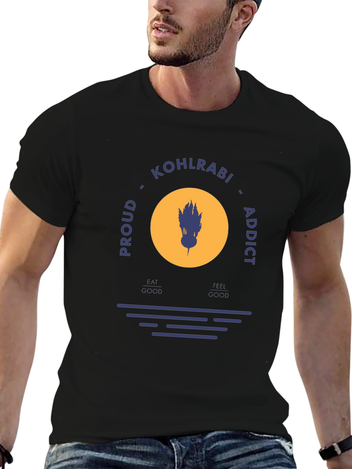 Kohlrabi Addict T-Shirt - Unisex Graphic Tee