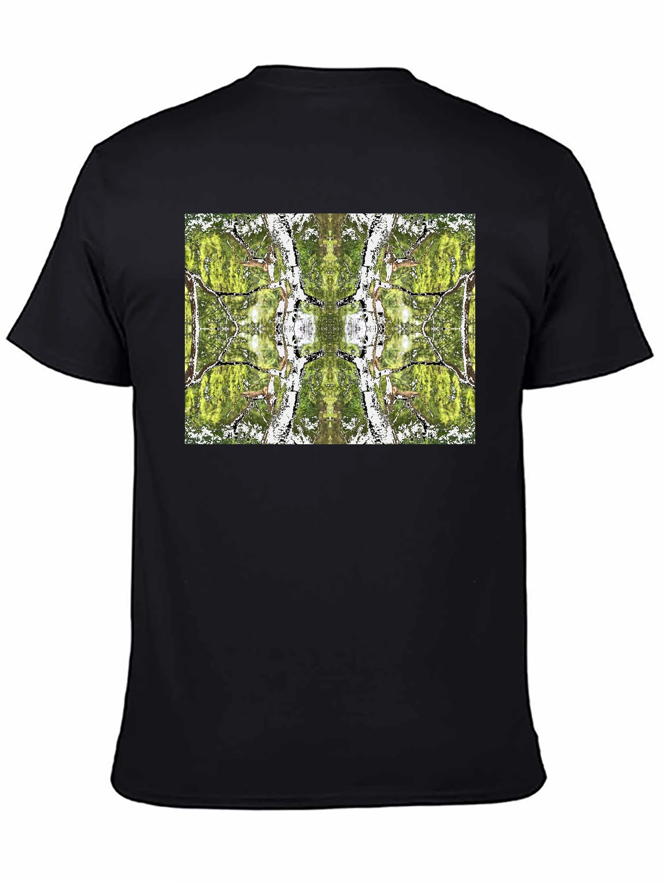 Nature Reflection Graphic Tee - Black