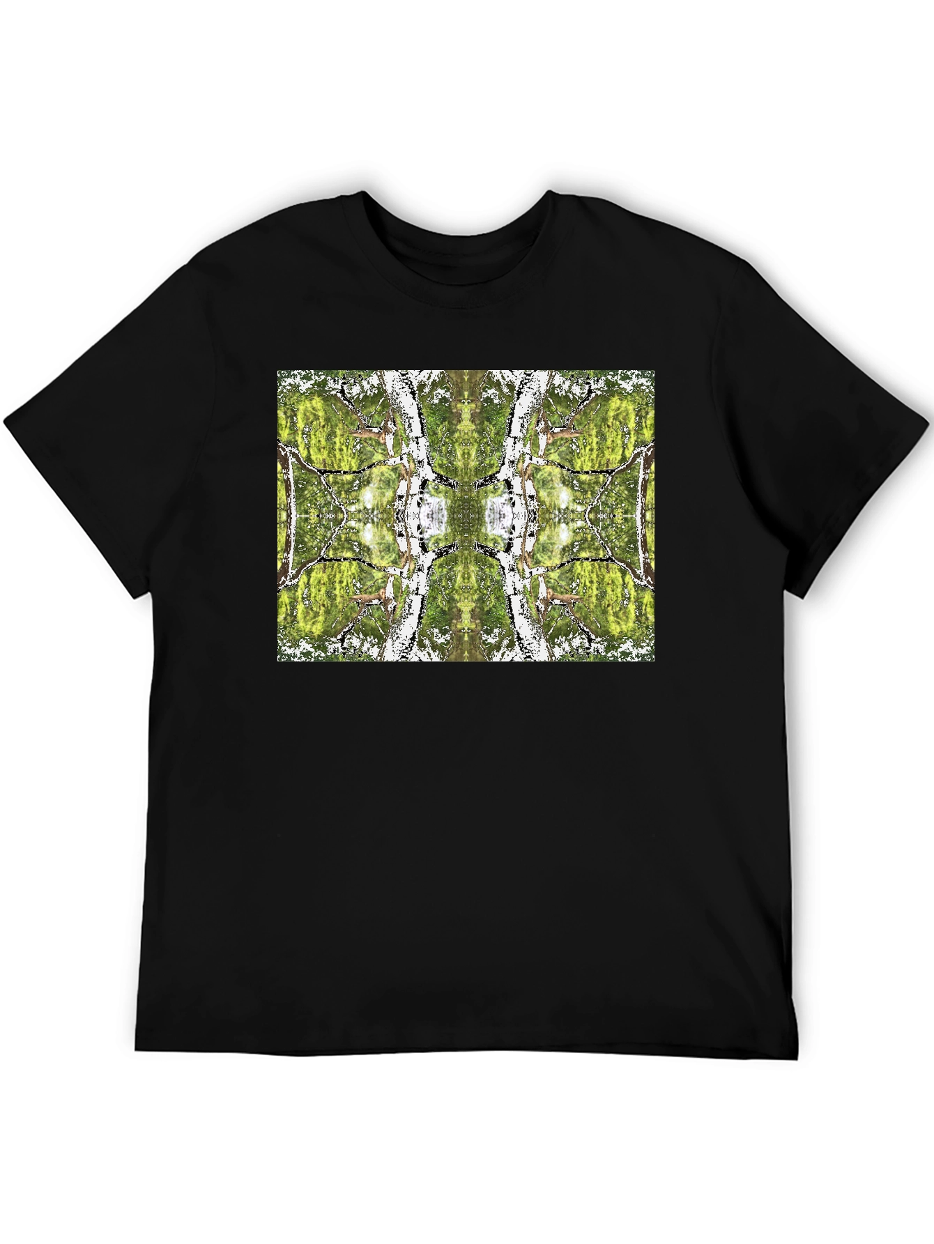 Nature Reflection Graphic Tee - Black