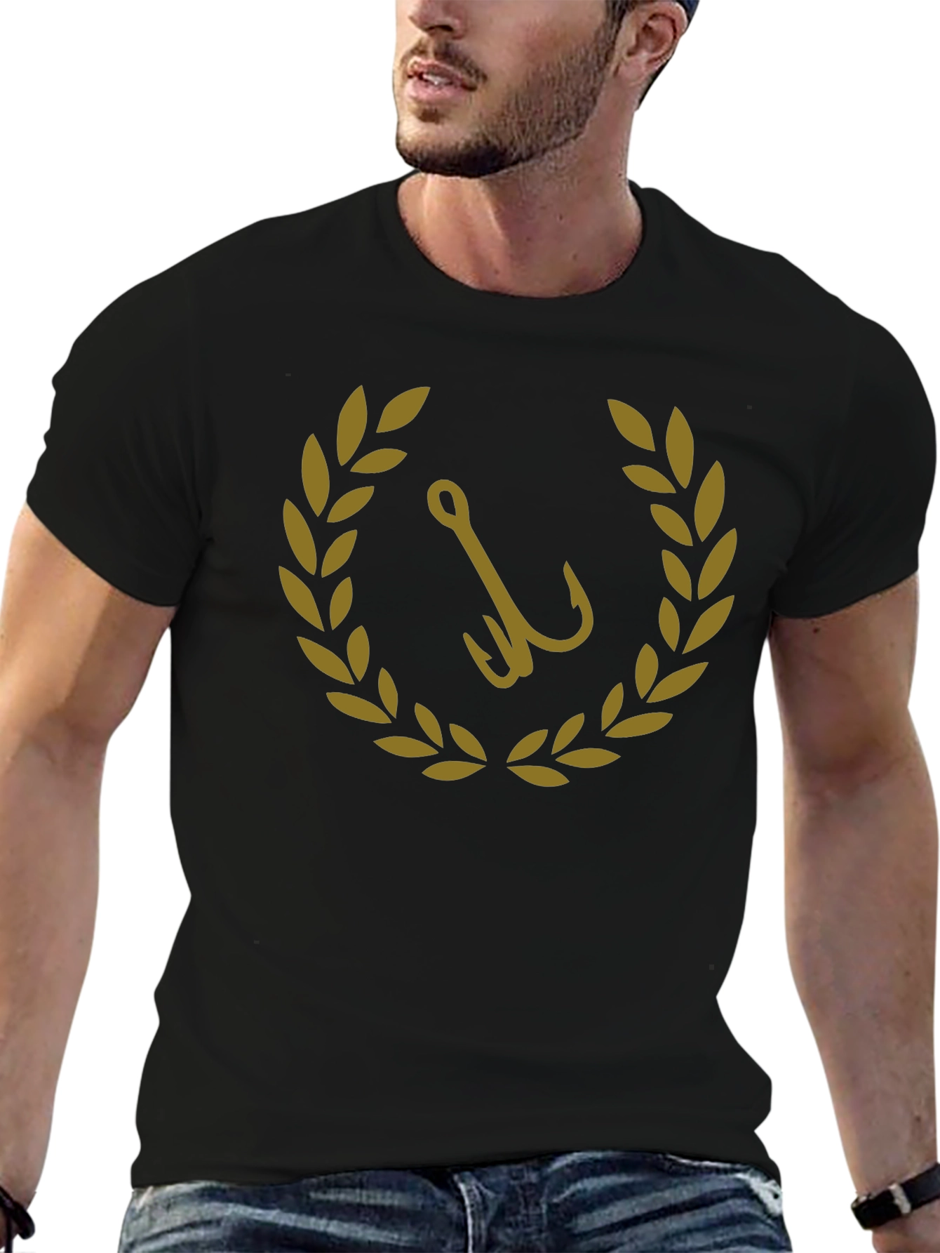 Hook & Laurel Black T-Shirt
