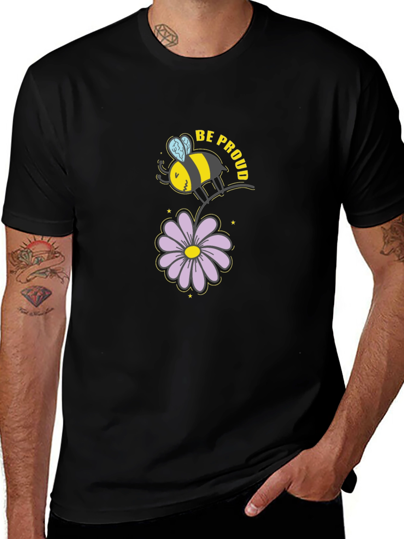 Be Proud Bee Graphic T-Shirt