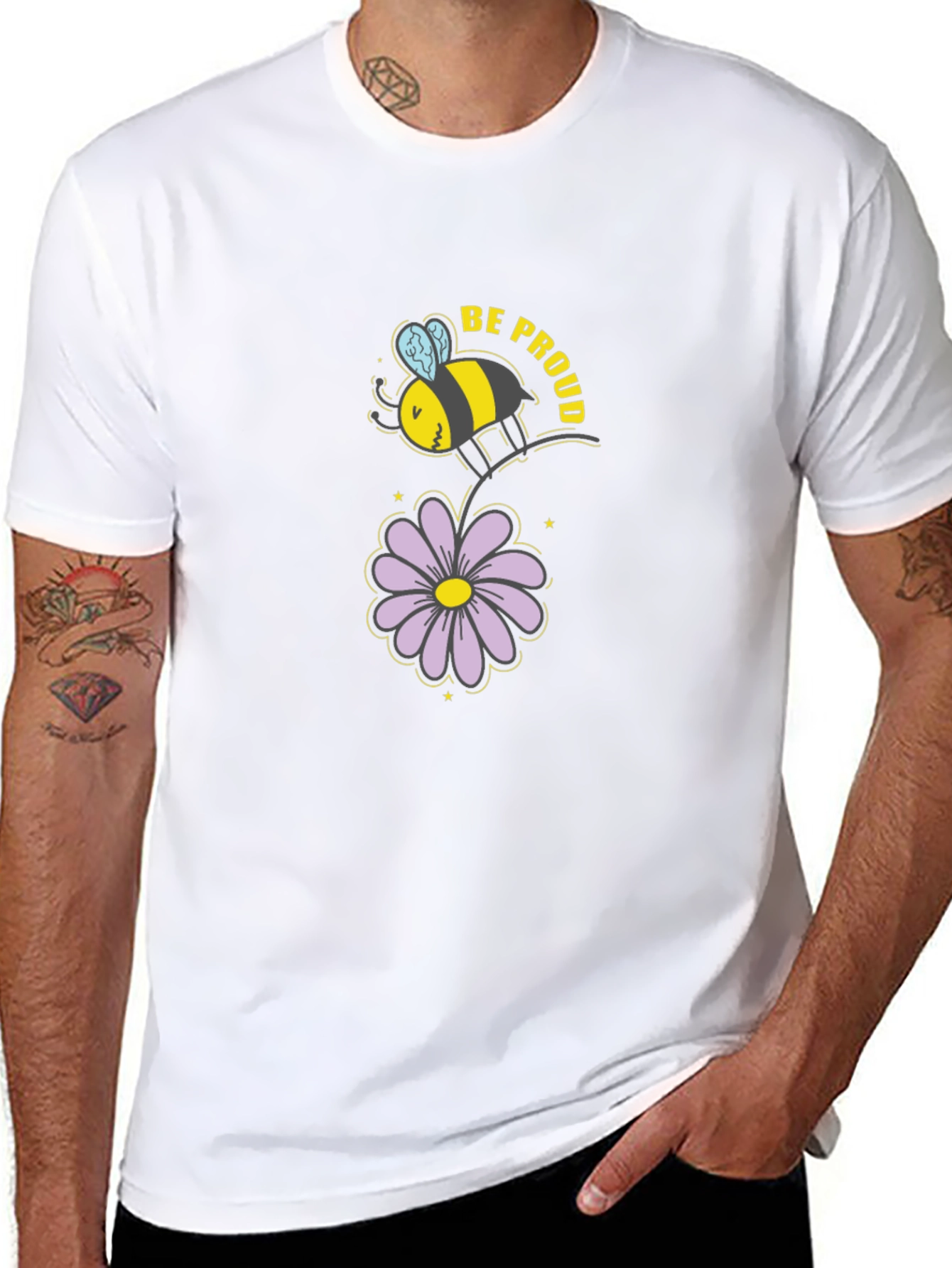 Be Proud Bee Graphic T-Shirt