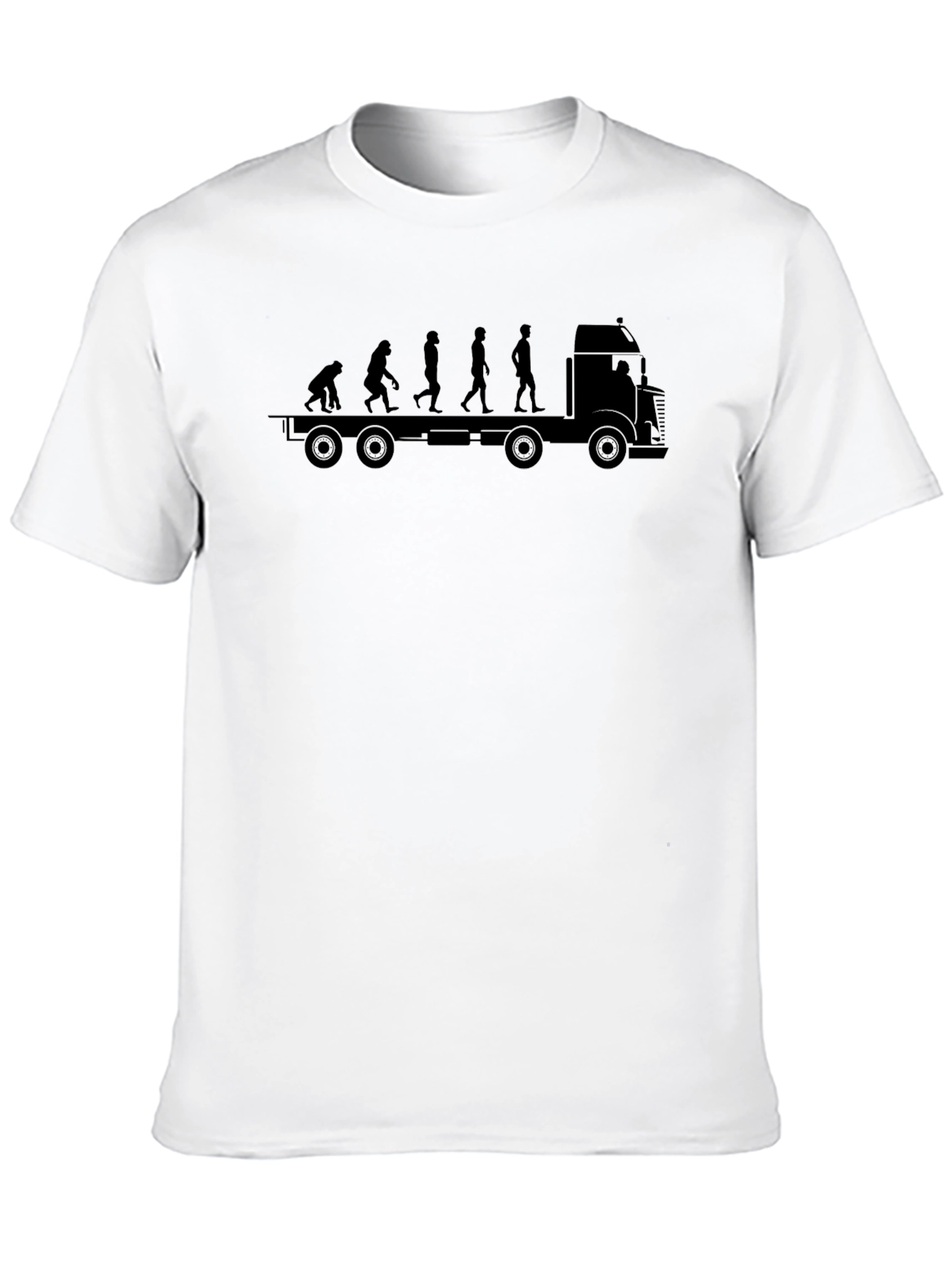 Truck Evolution T-Shirt - Black