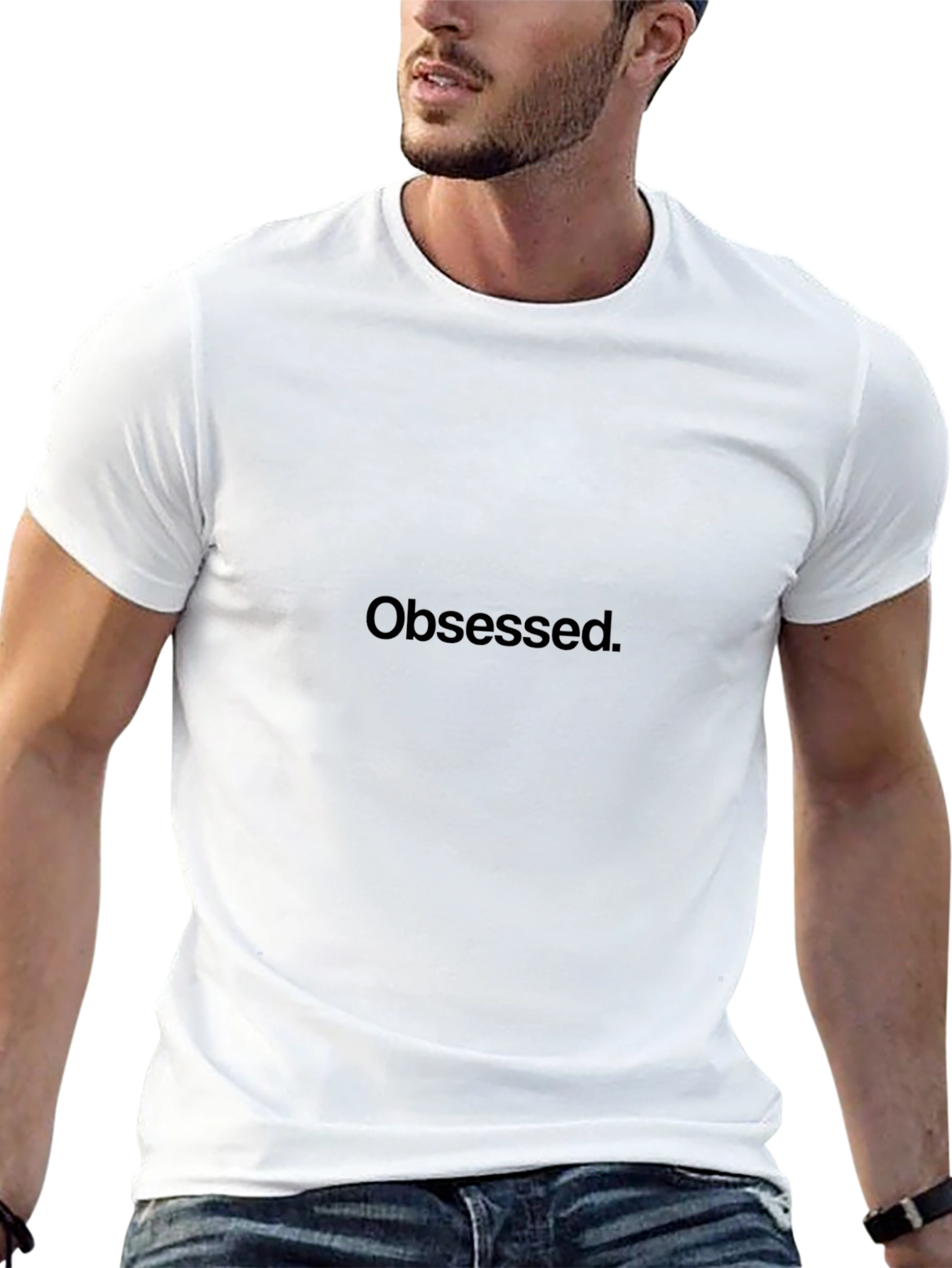 Obsessed Graphic T-Shirt - Black