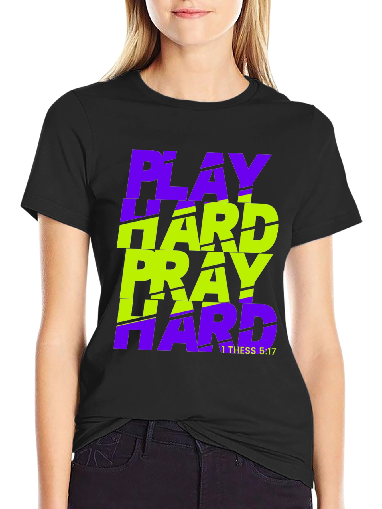 Play Hard Pray Hard Tee