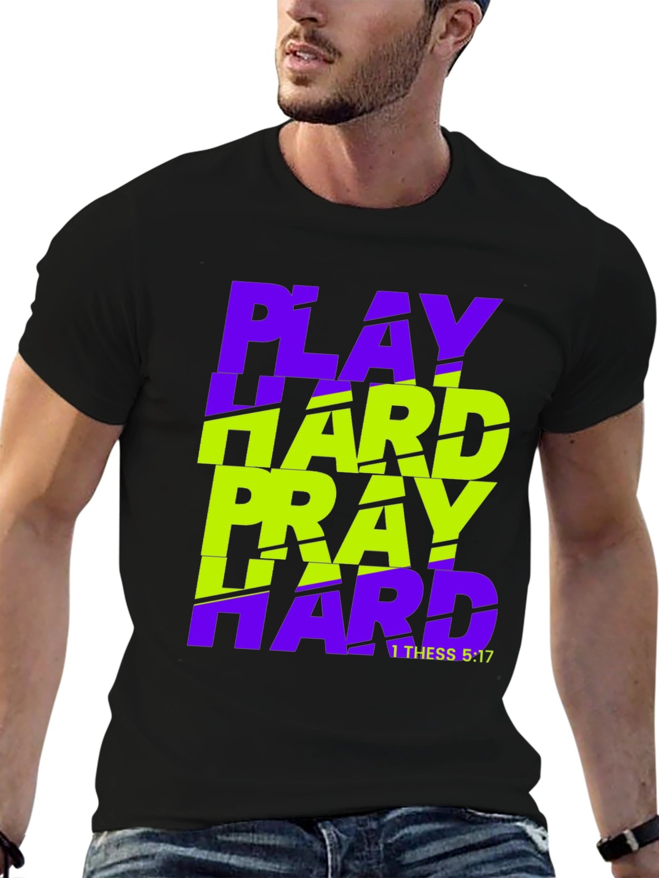 Play Hard Pray Hard Tee
