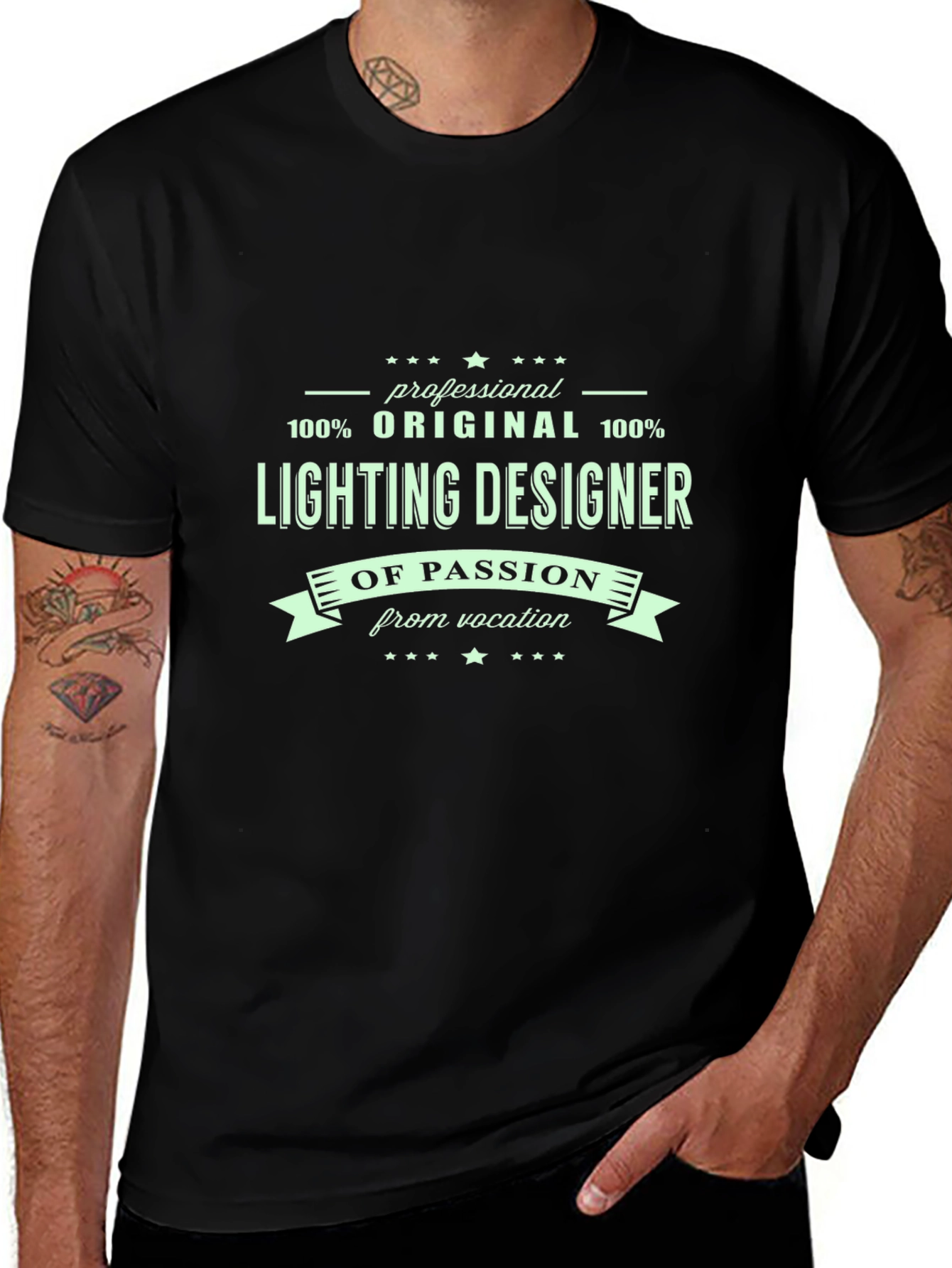 Lighting Designer T-Shirt - Original & Professional