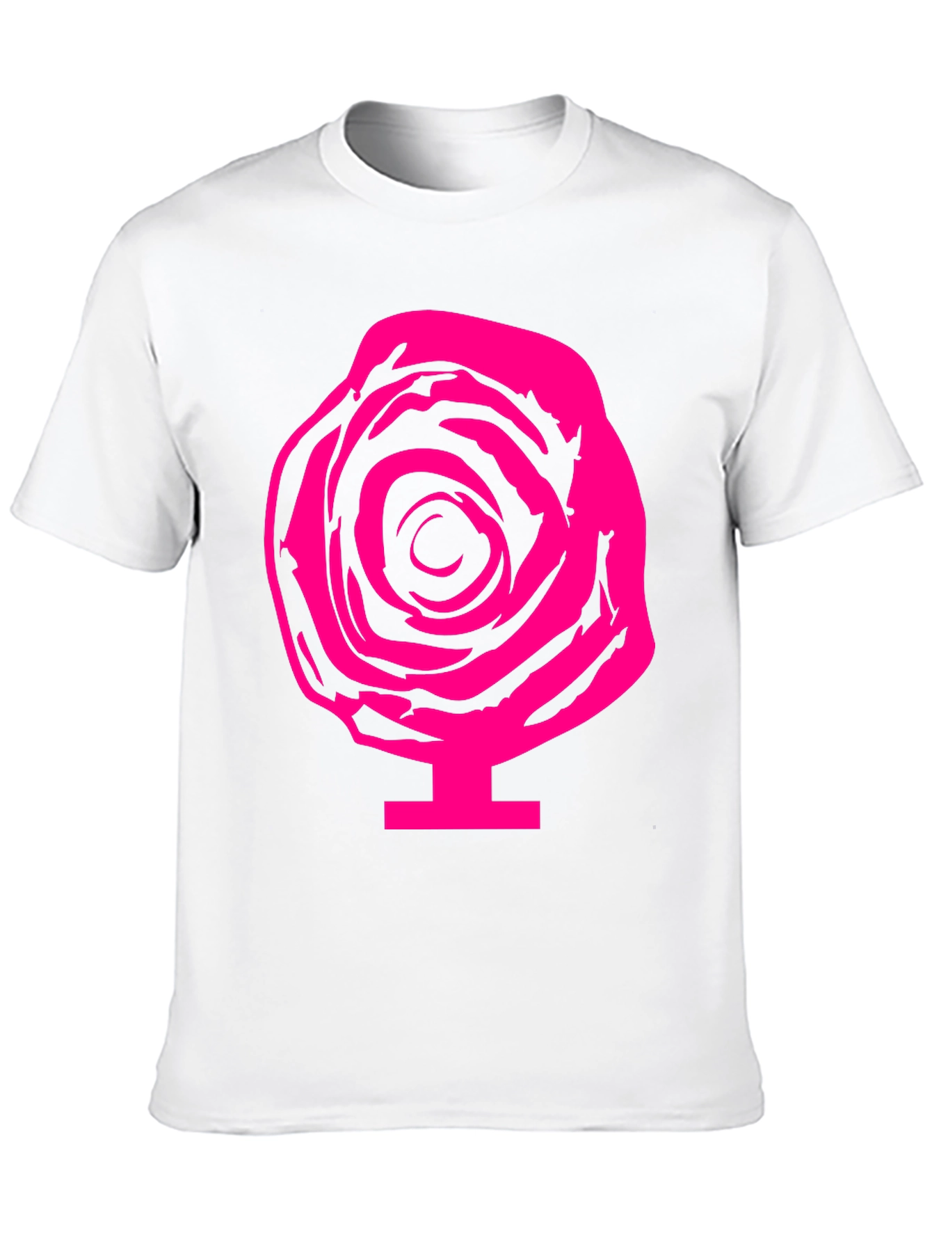 Rose Graphic Tee - Bold & Stylish Black T-Shirt