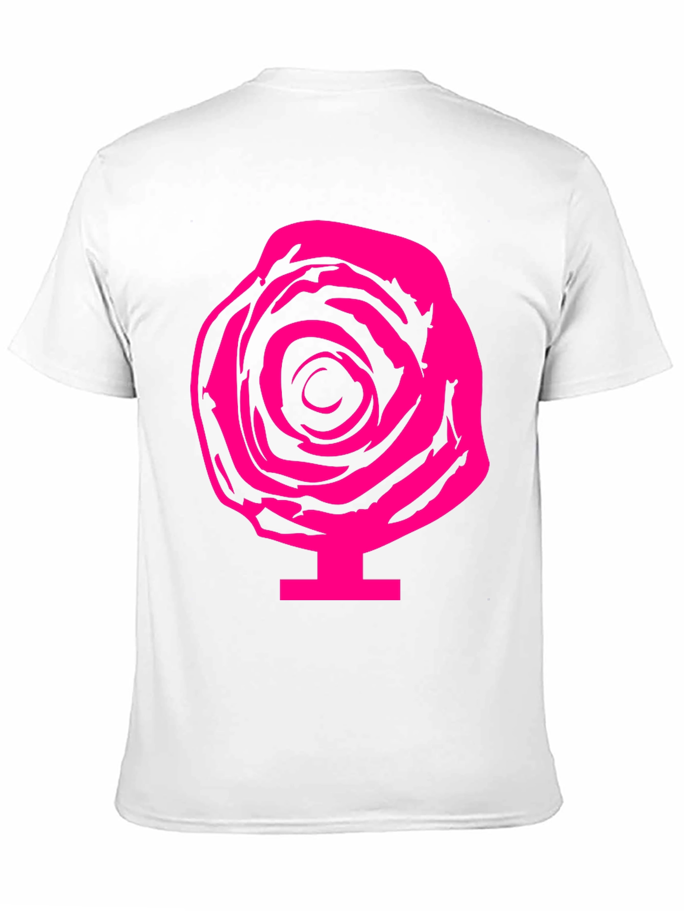 Rose Graphic Tee - Bold & Stylish Black T-Shirt