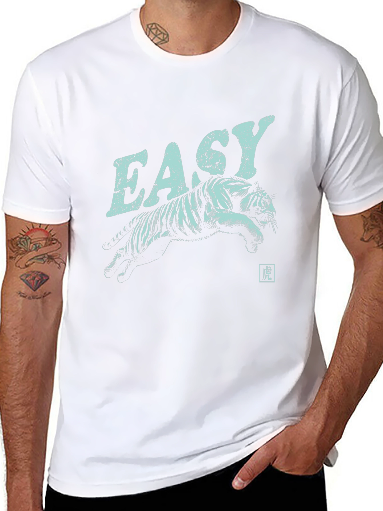 Easy Tiger Graphic Tee - Cool Streetwear