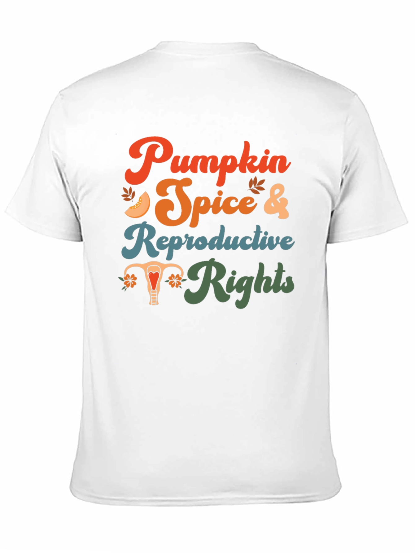 Pumpkin Spice & Reproductive Rights Graphic Tee