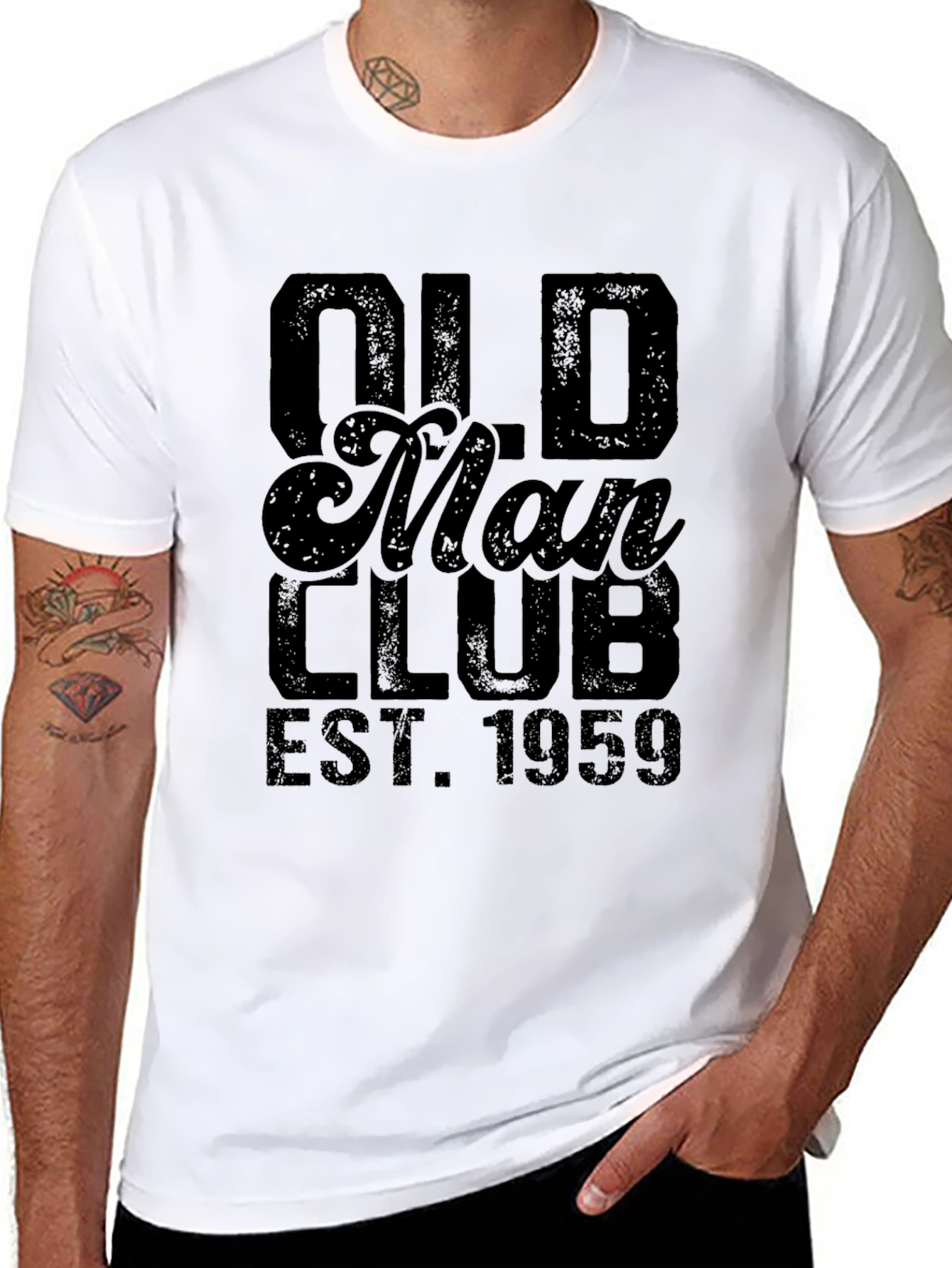 Old Man Club EST. 1959 Graphic T-Shirt