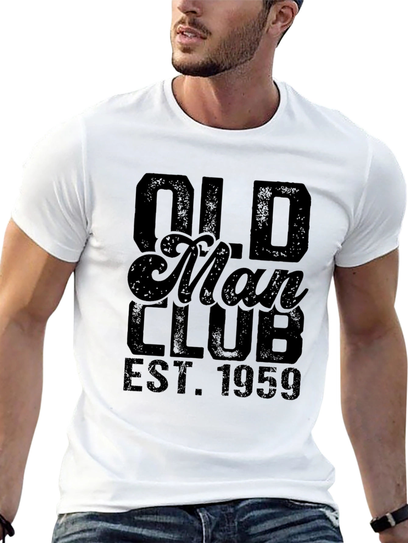 Old Man Club EST. 1959 Graphic T-Shirt