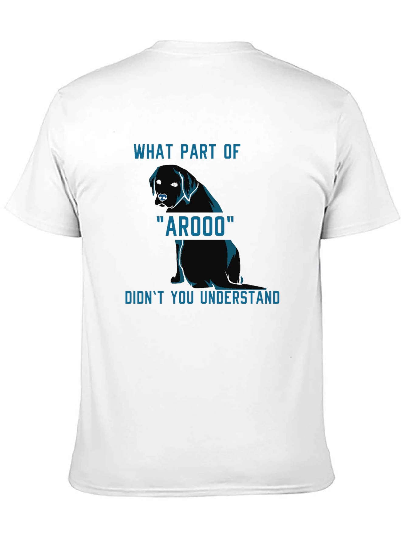 Arooo Dog T-Shirt - Funny Canine Tee