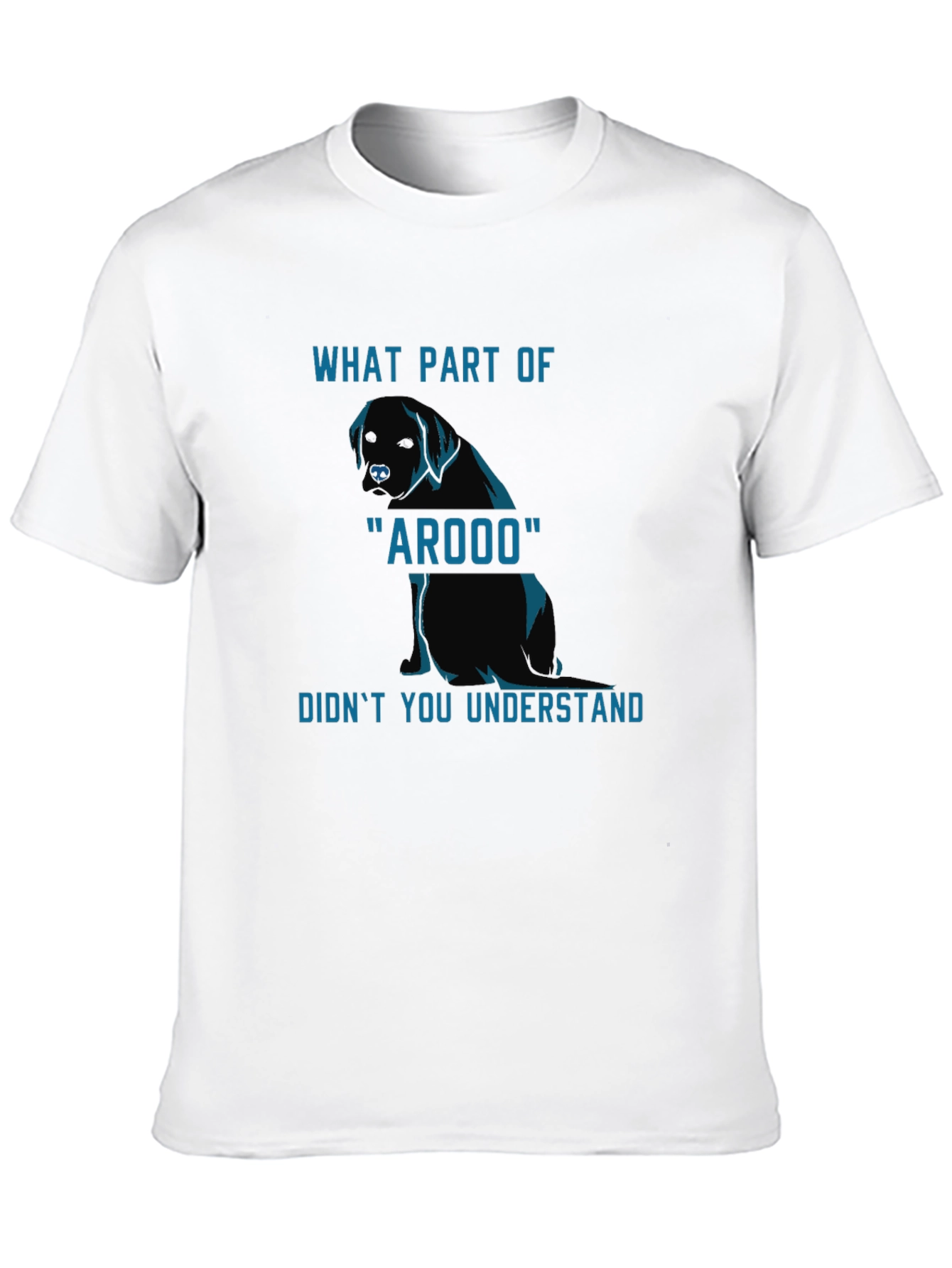 Arooo Dog T-Shirt - Funny Canine Tee