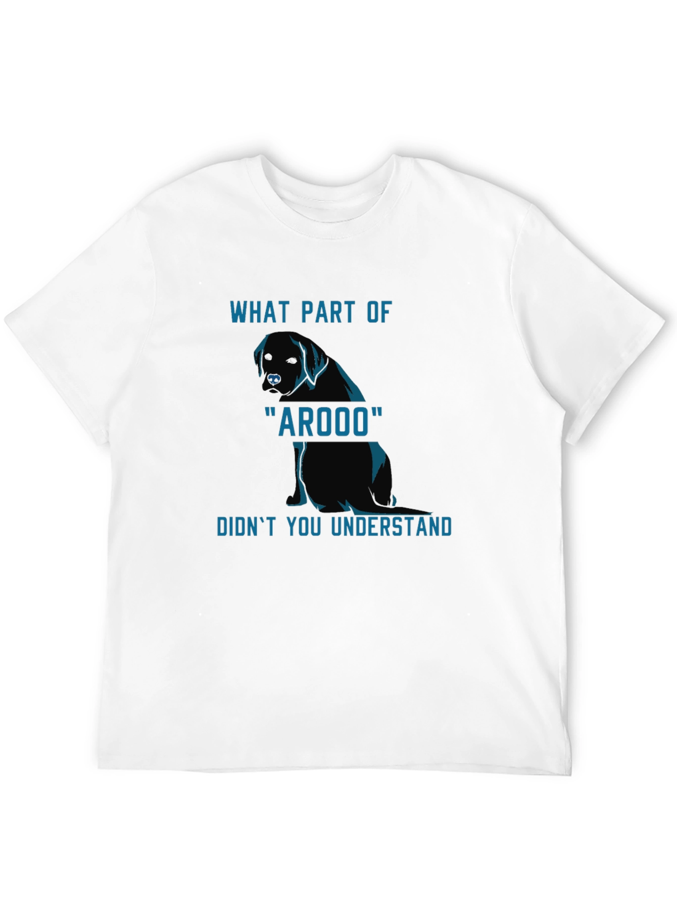 Arooo Dog T-Shirt - Funny Canine Tee