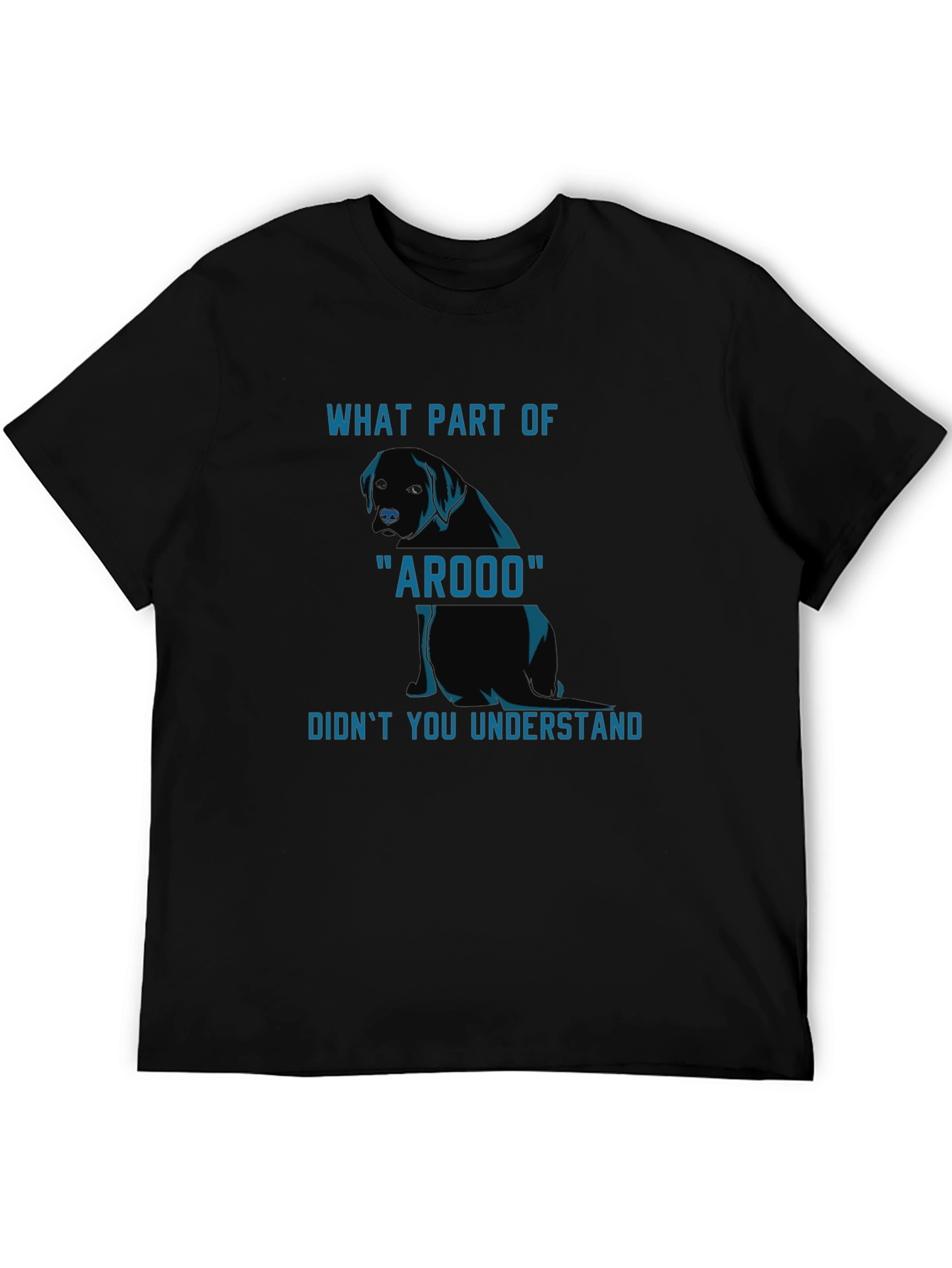 Arooo Dog T-Shirt - Funny Canine Tee