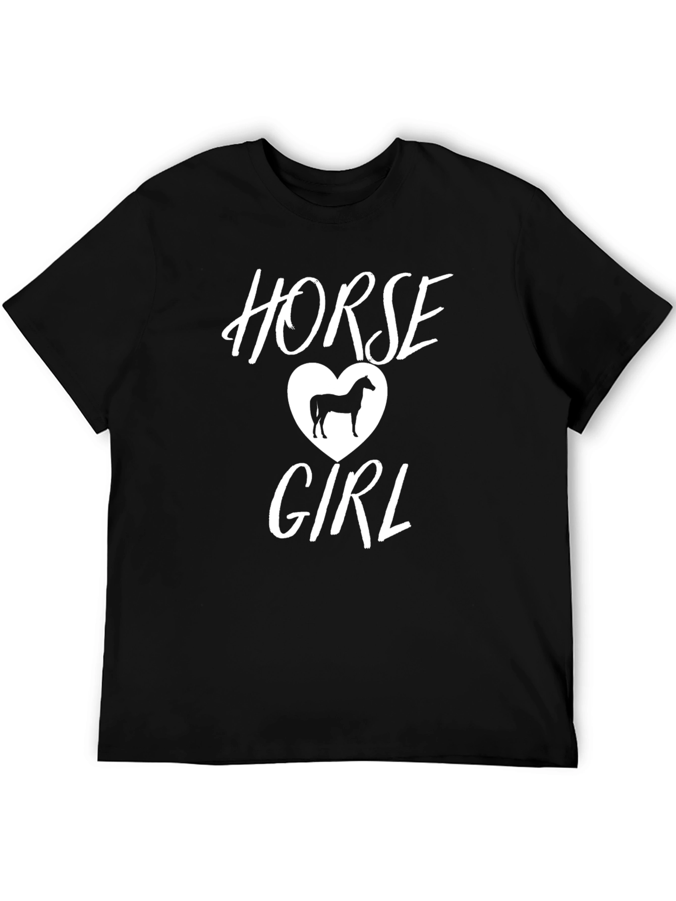 Horse Girl Tee - Stylish Graphic T-Shirt