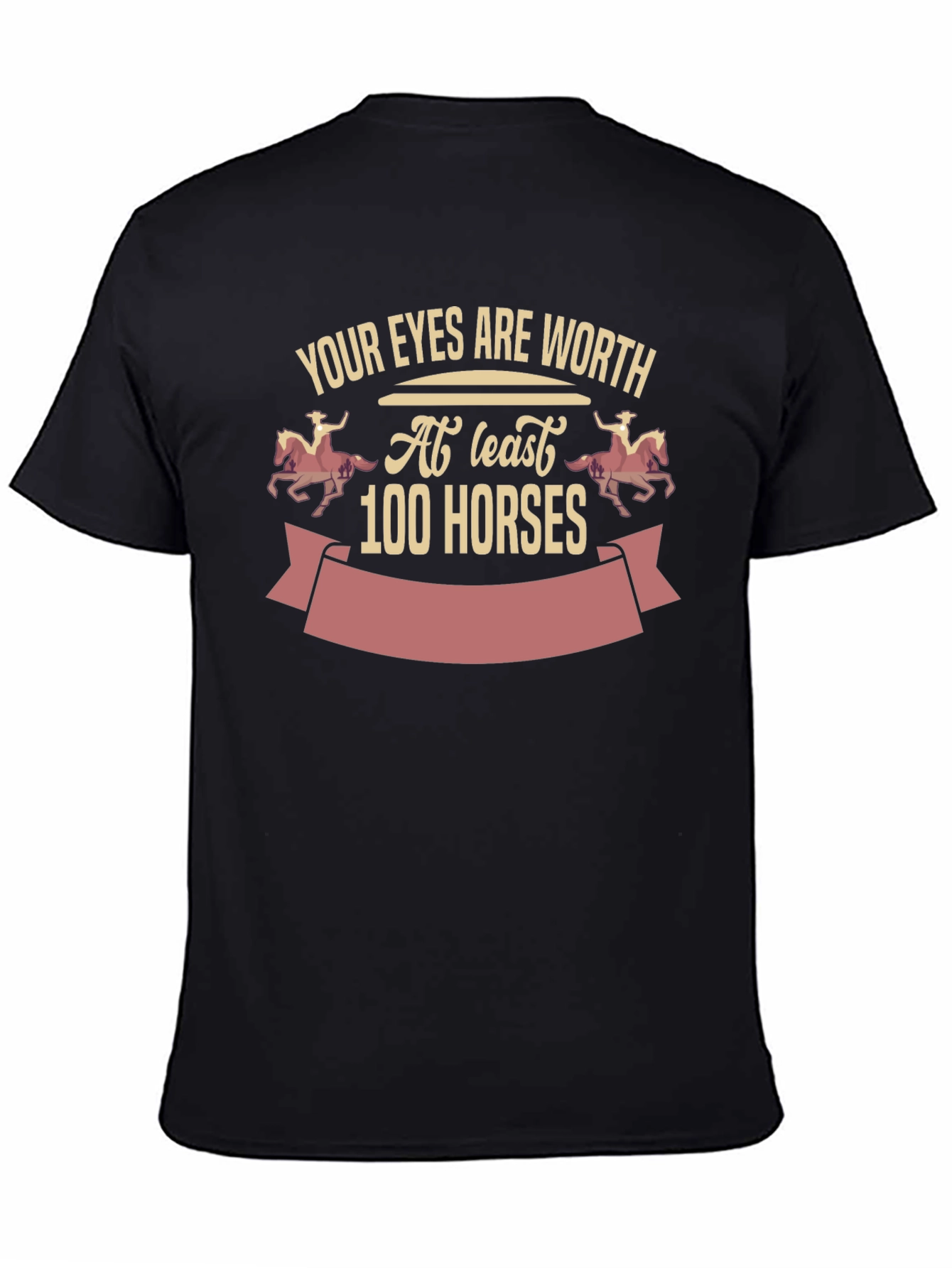 Eyes Worth 100 Horses Graphic Tee