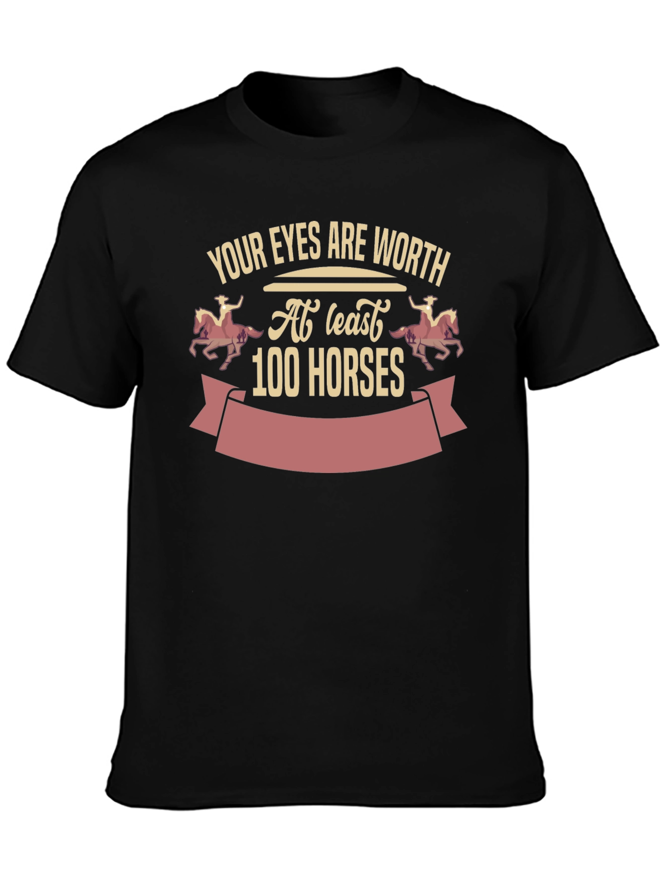 Eyes Worth 100 Horses Graphic Tee