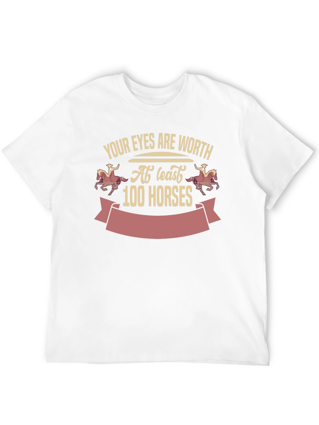 Eyes Worth 100 Horses Graphic Tee