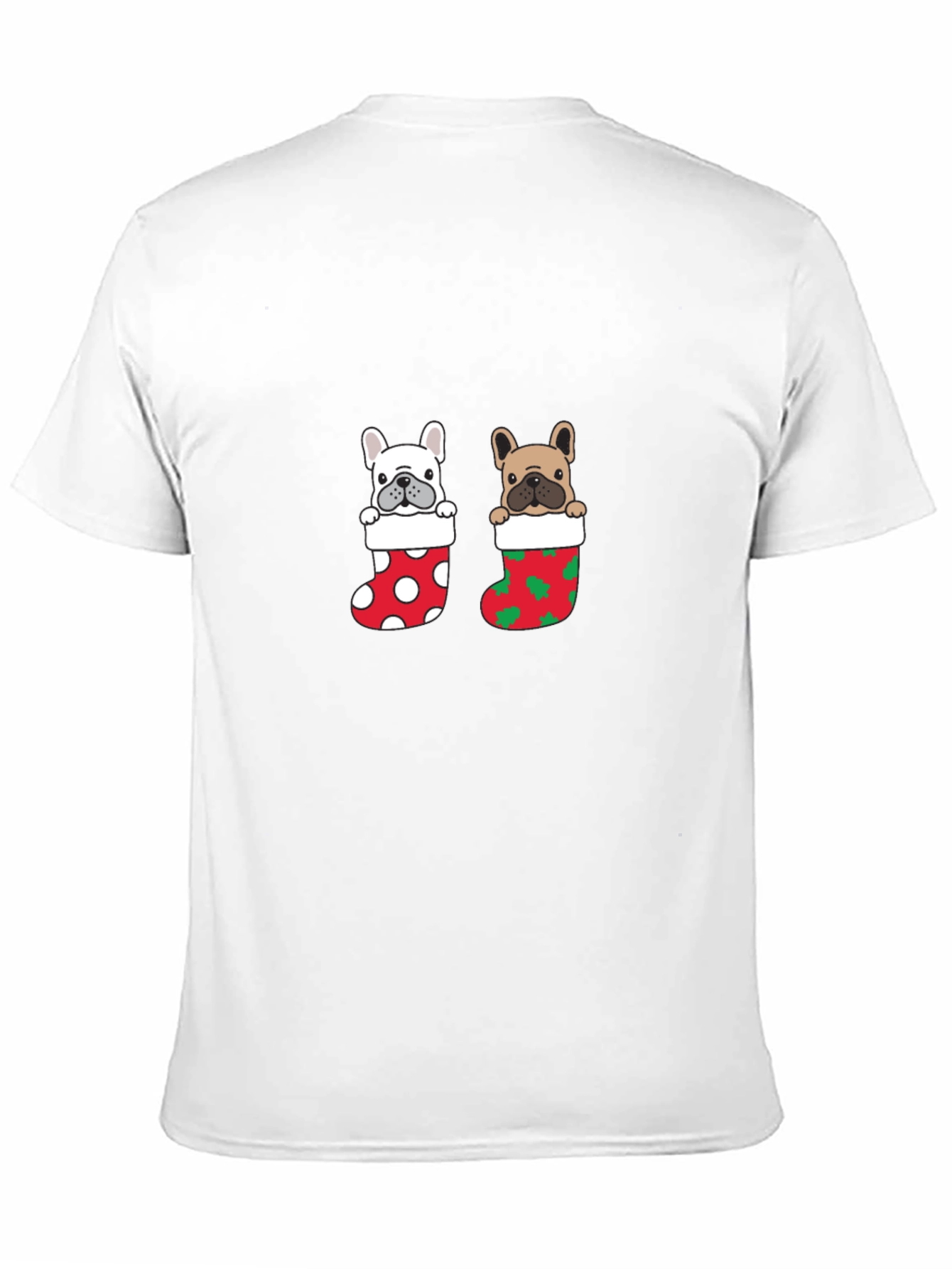 French Bulldog Christmas Stocking T-Shirt