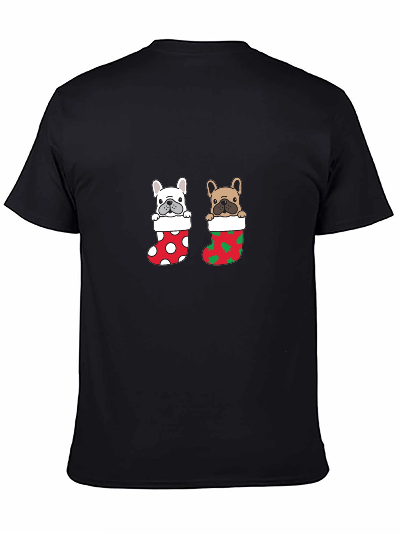 French Bulldog Christmas Stocking T-Shirt
