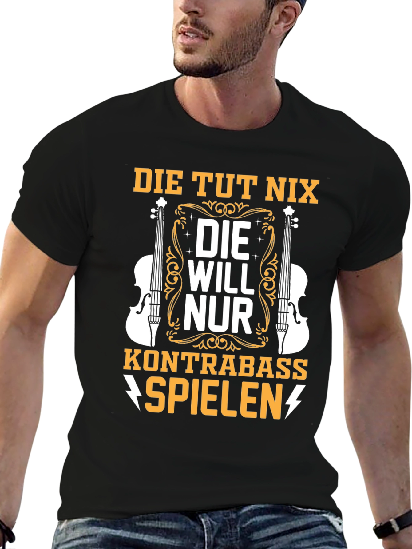 Die Tut Nix Kontrabass T-Shirt