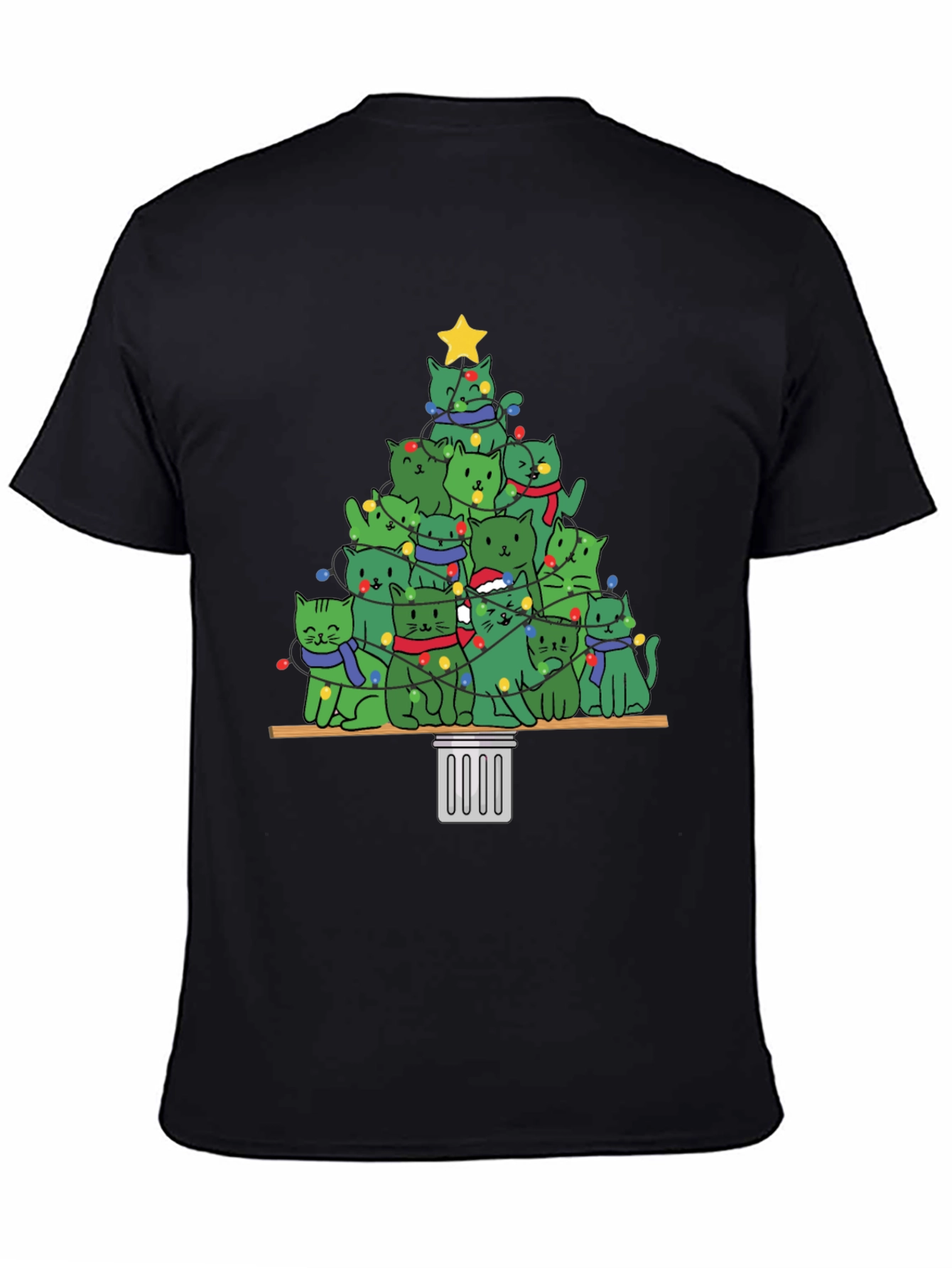 Christmas Cat Tree T-Shirt