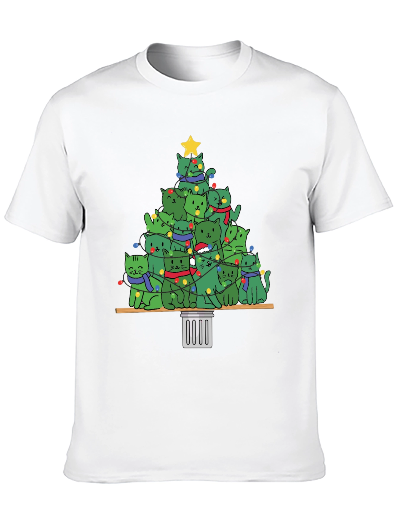 Christmas Cat Tree T-Shirt