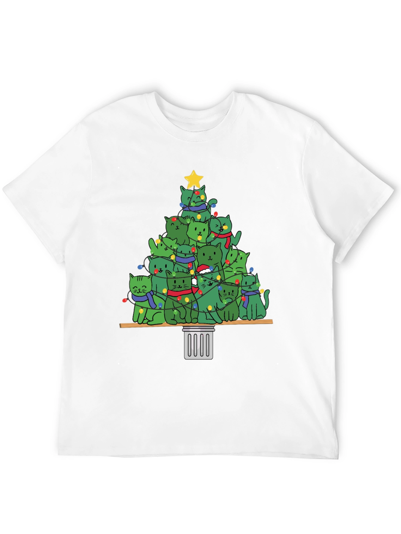 Christmas Cat Tree T-Shirt