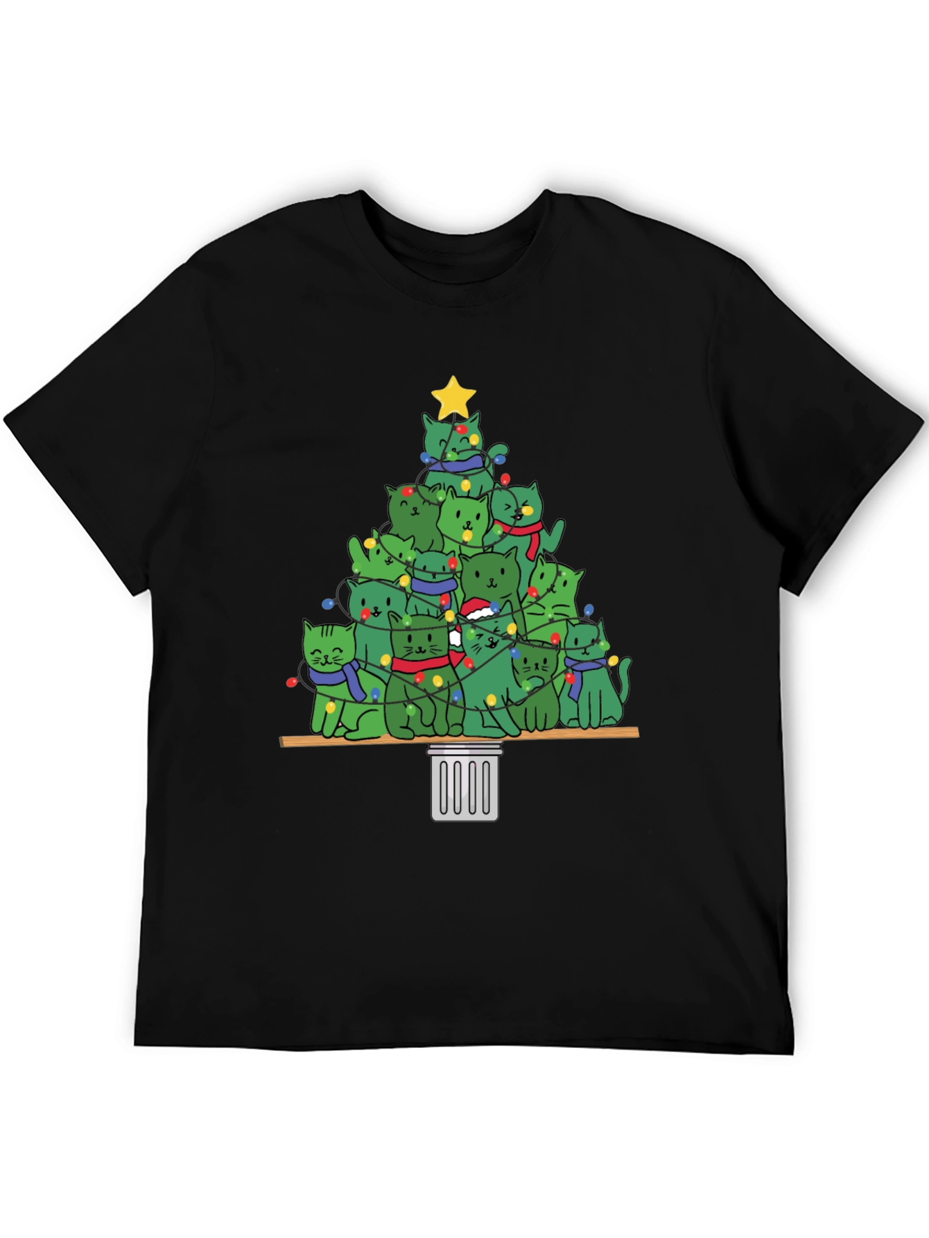 Christmas Cat Tree T-Shirt