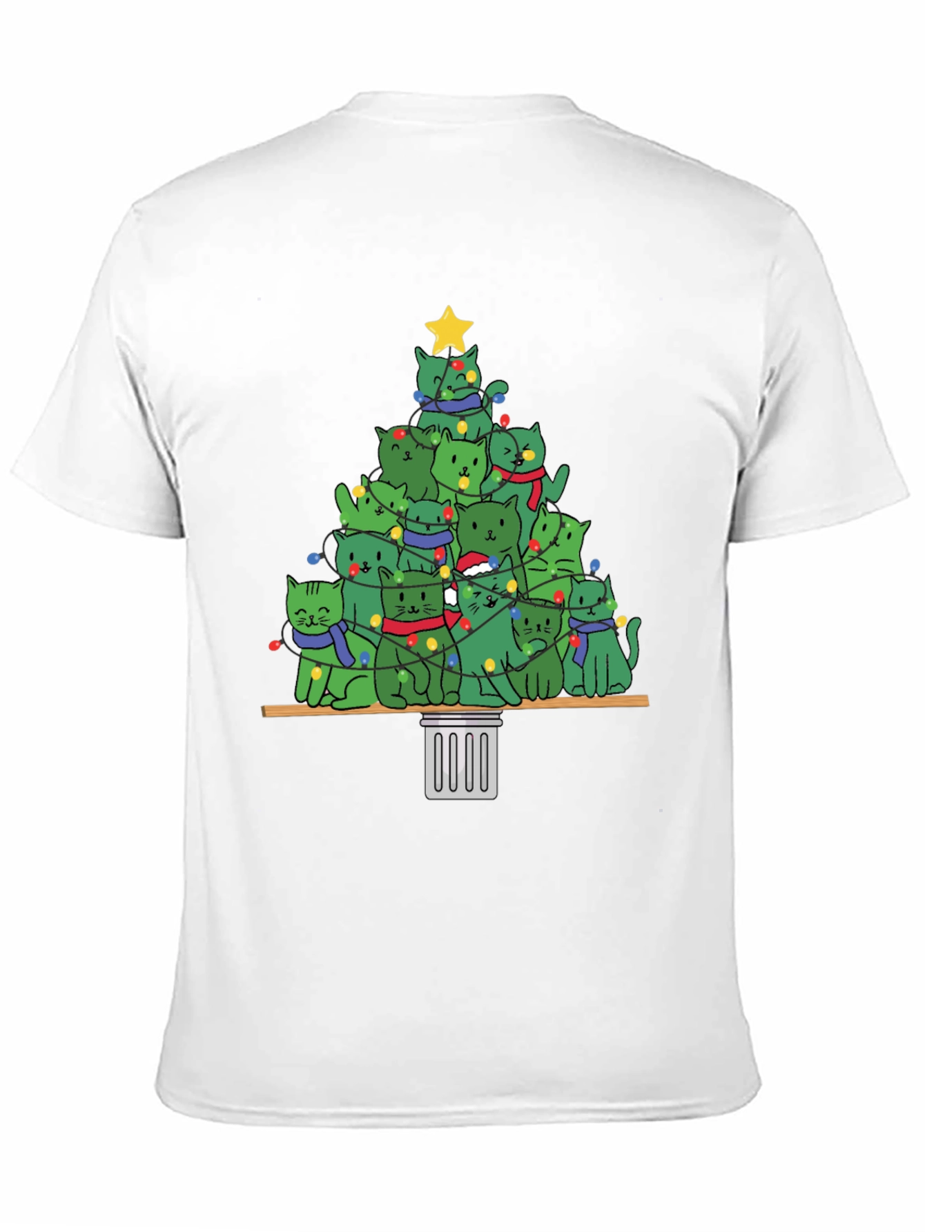 Christmas Cat Tree T-Shirt