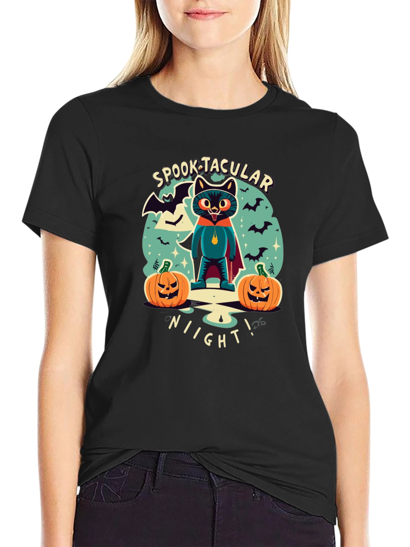 Spook-tacular Night Halloween T-Shirt