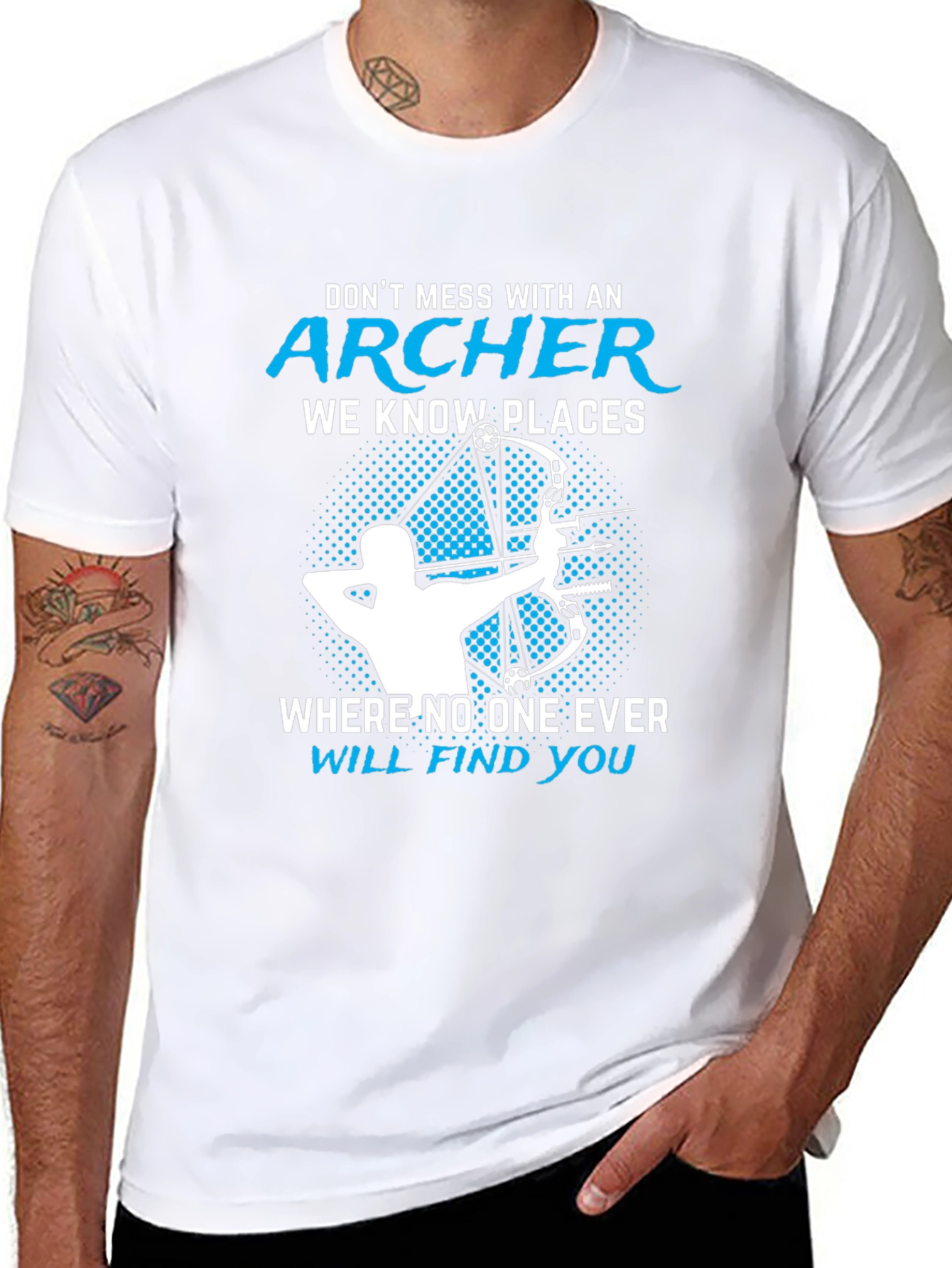 Archer T-Shirt - Dont Mess With An Archer
