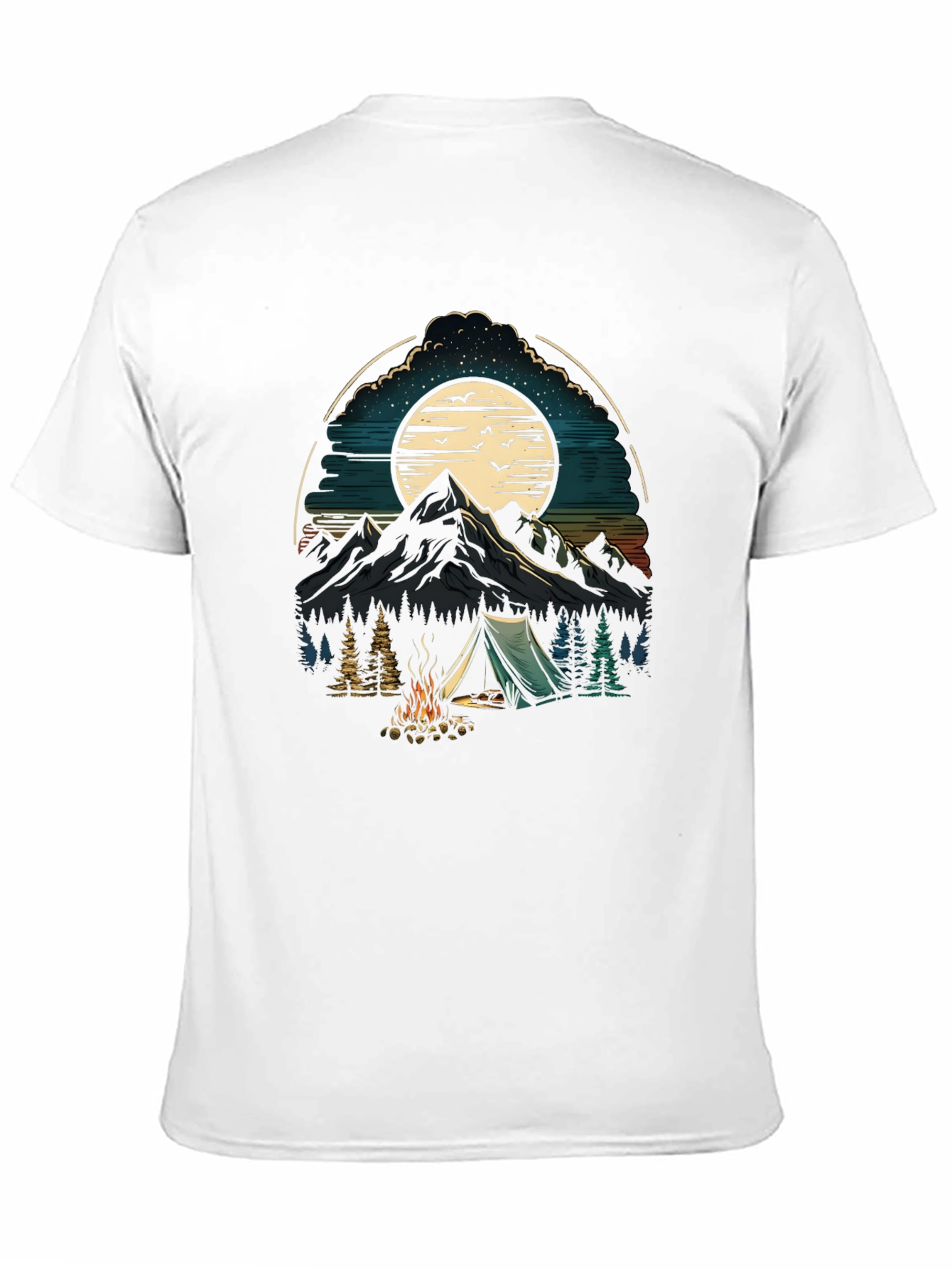 Camping Adventure Graphic T-Shirt