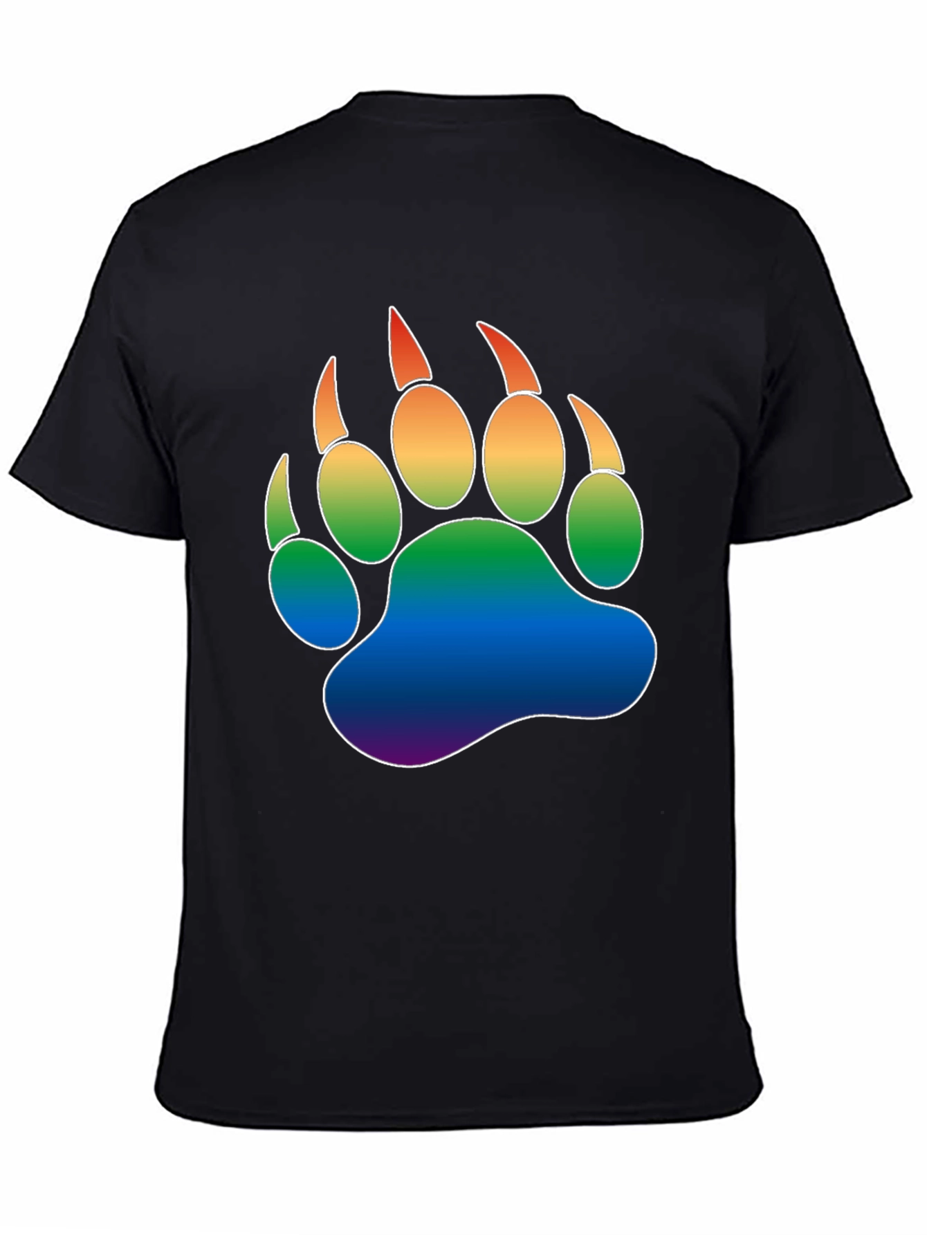 Pride Bear Paw T-Shirt