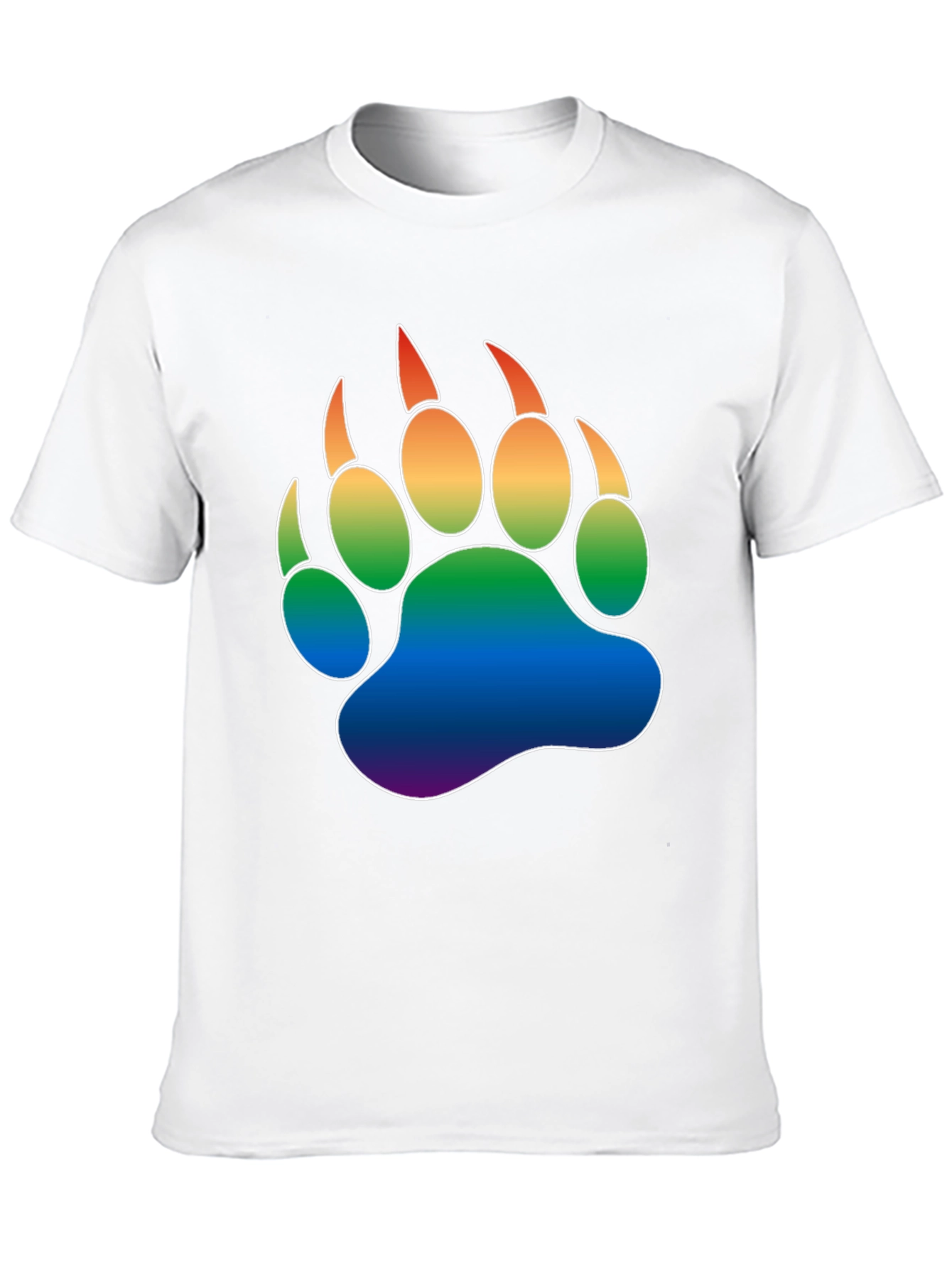 Pride Bear Paw T-Shirt