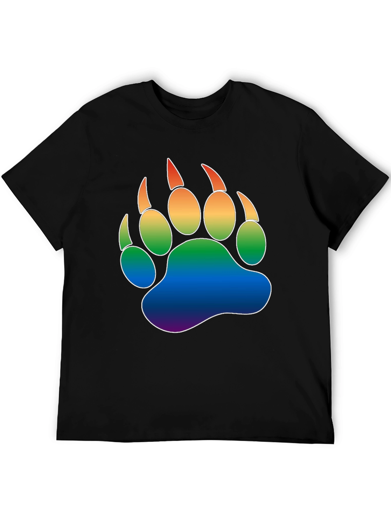 Pride Bear Paw T-Shirt
