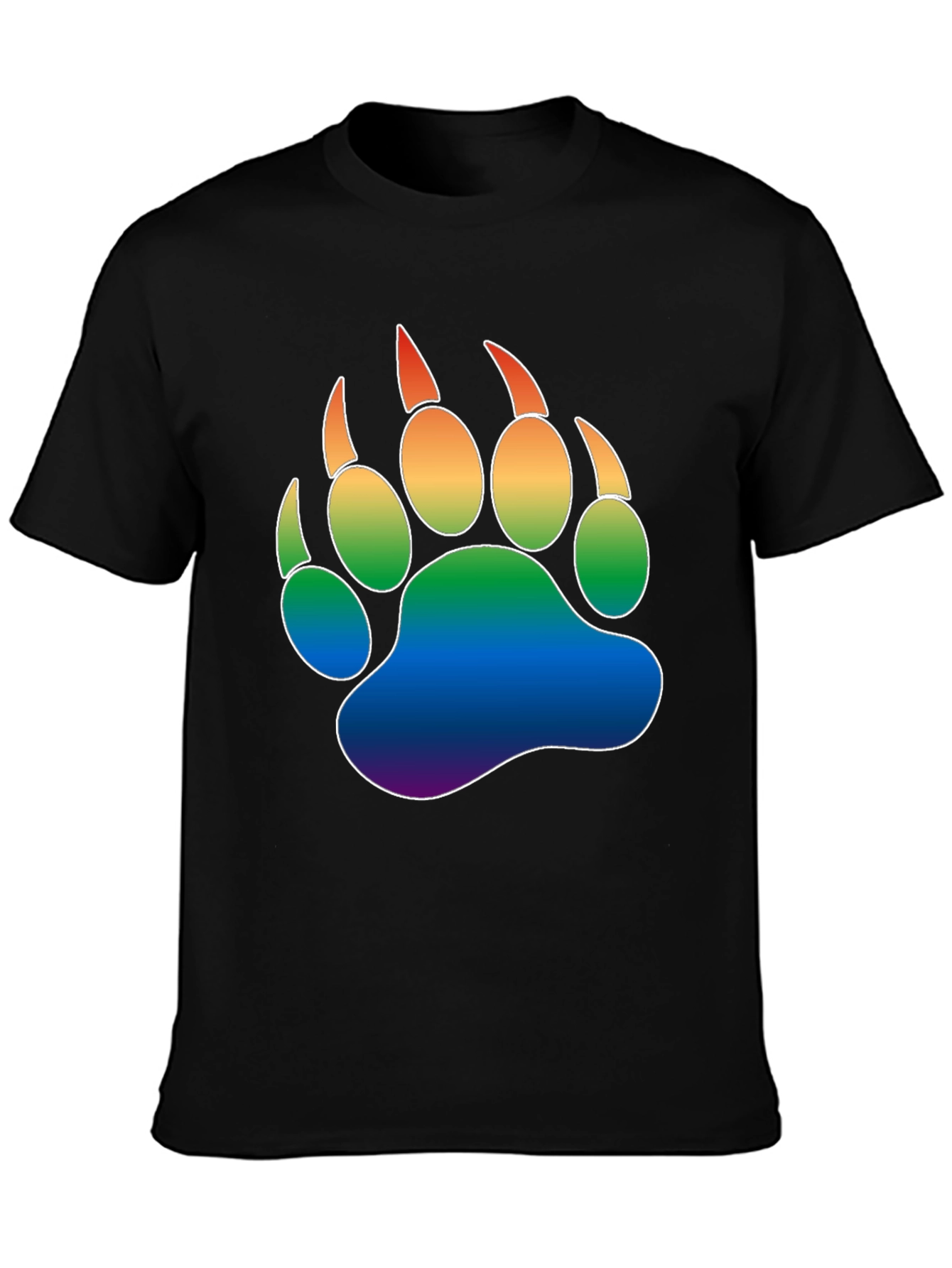 Pride Bear Paw T-Shirt