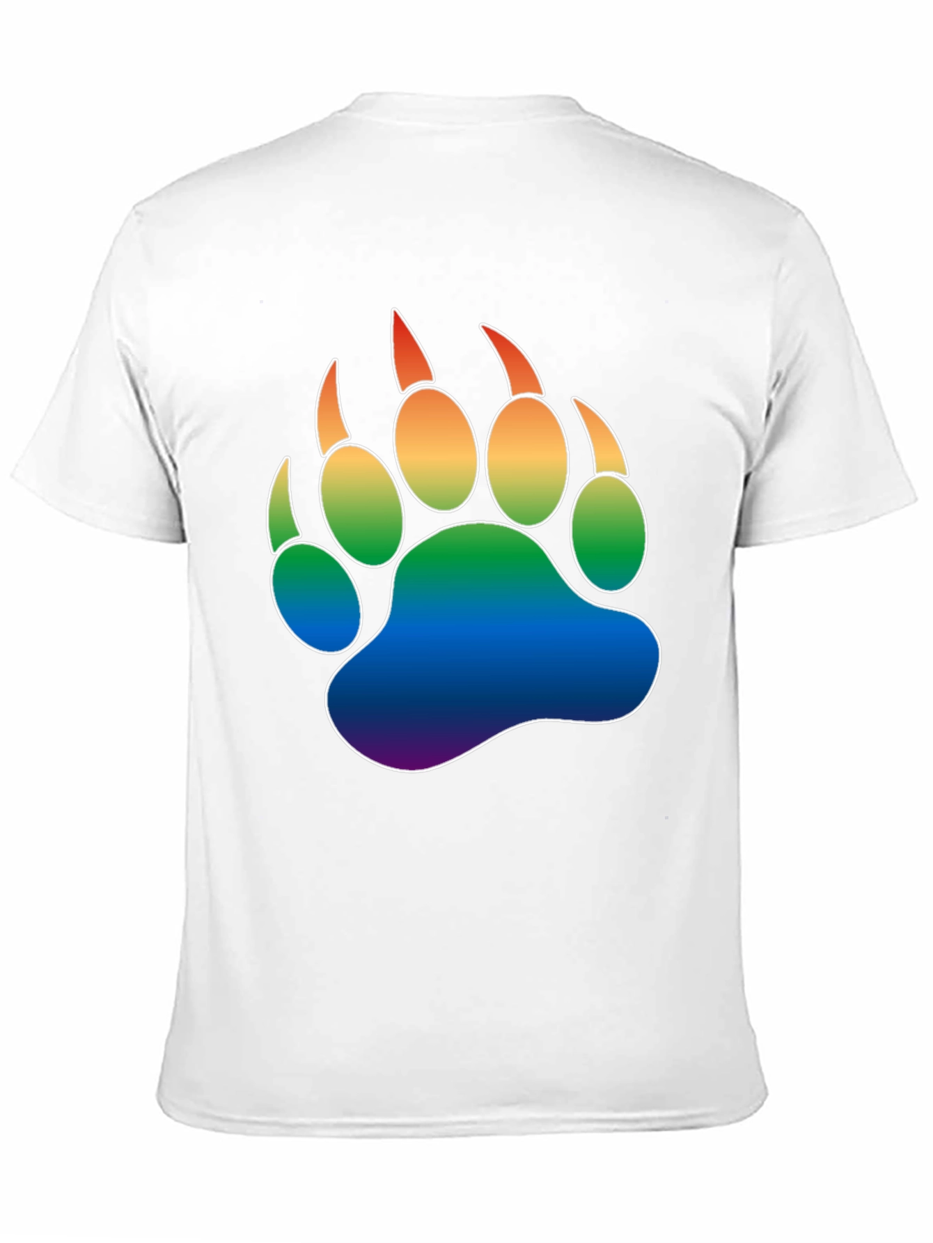 Pride Bear Paw T-Shirt