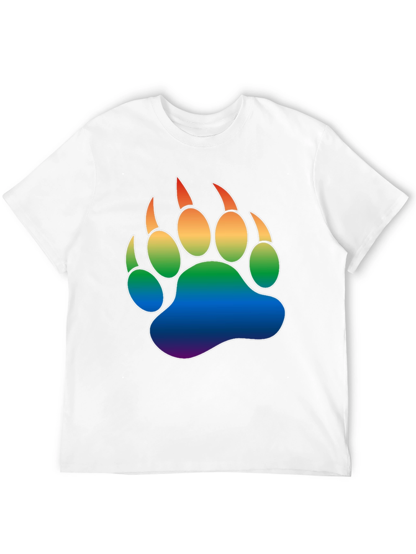Pride Bear Paw T-Shirt