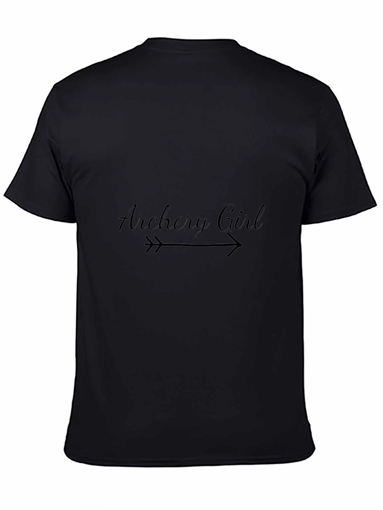 Archery Girl Arrow T-Shirt - Sporty Casual Top