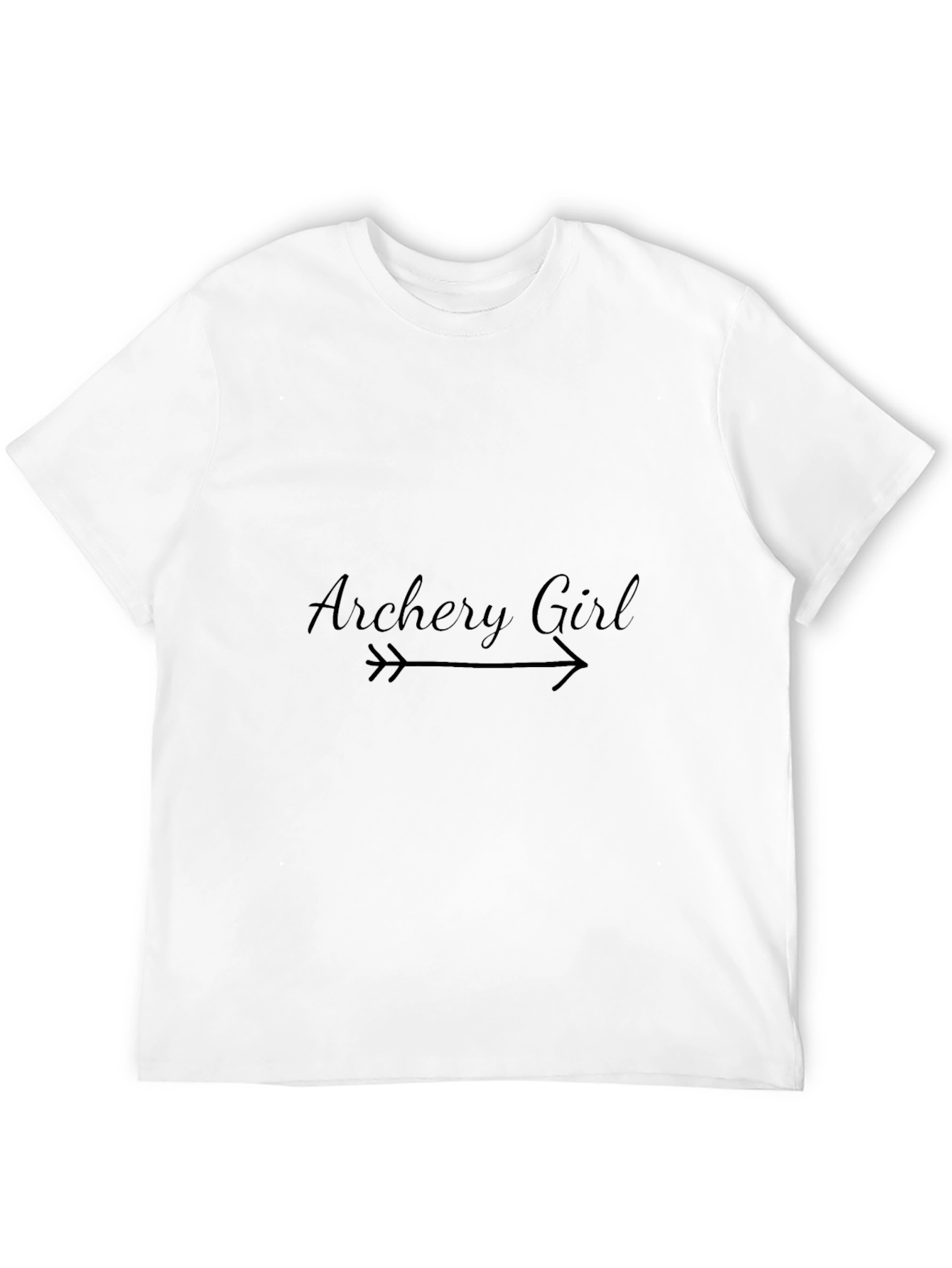 Archery Girl Arrow T-Shirt - Sporty Casual Top