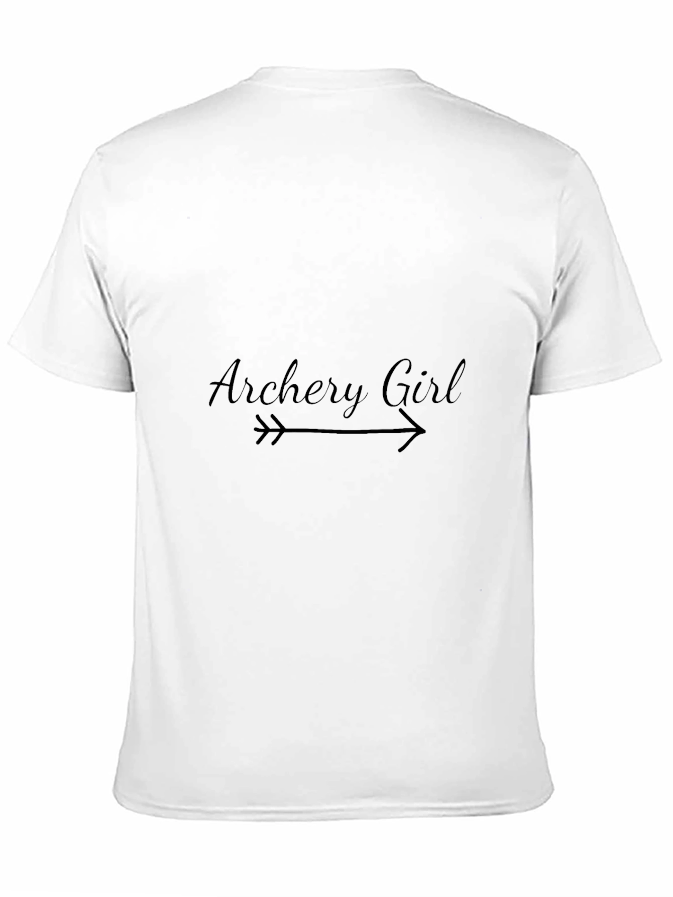 Archery Girl Arrow T-Shirt - Sporty Casual Top