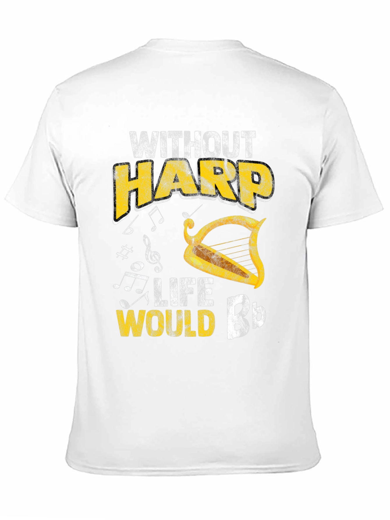 Harp Lover T-Shirt - Music Gift